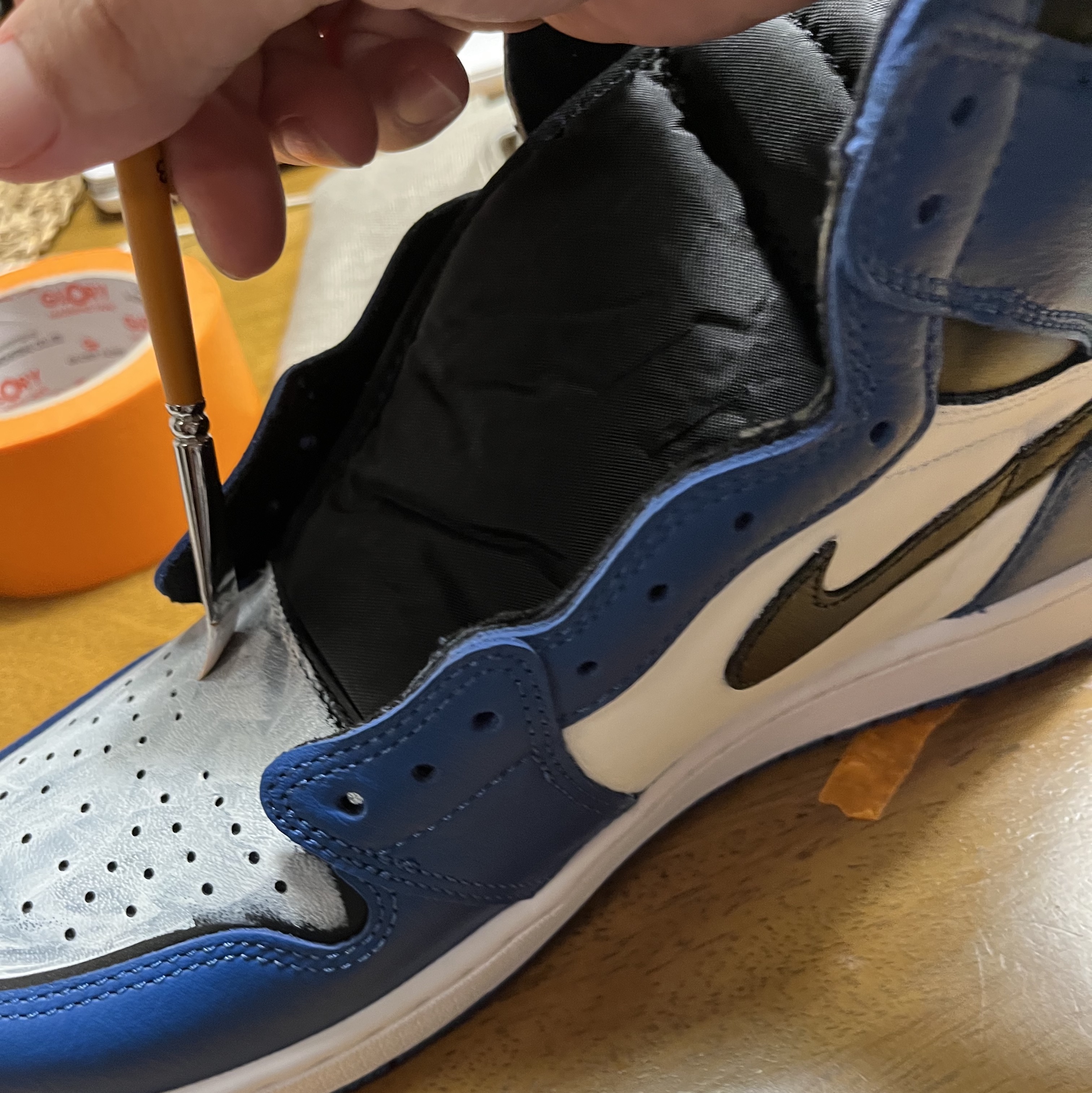 Jordan 1 Retro High OG Dark Marina Blue 착용 스타일