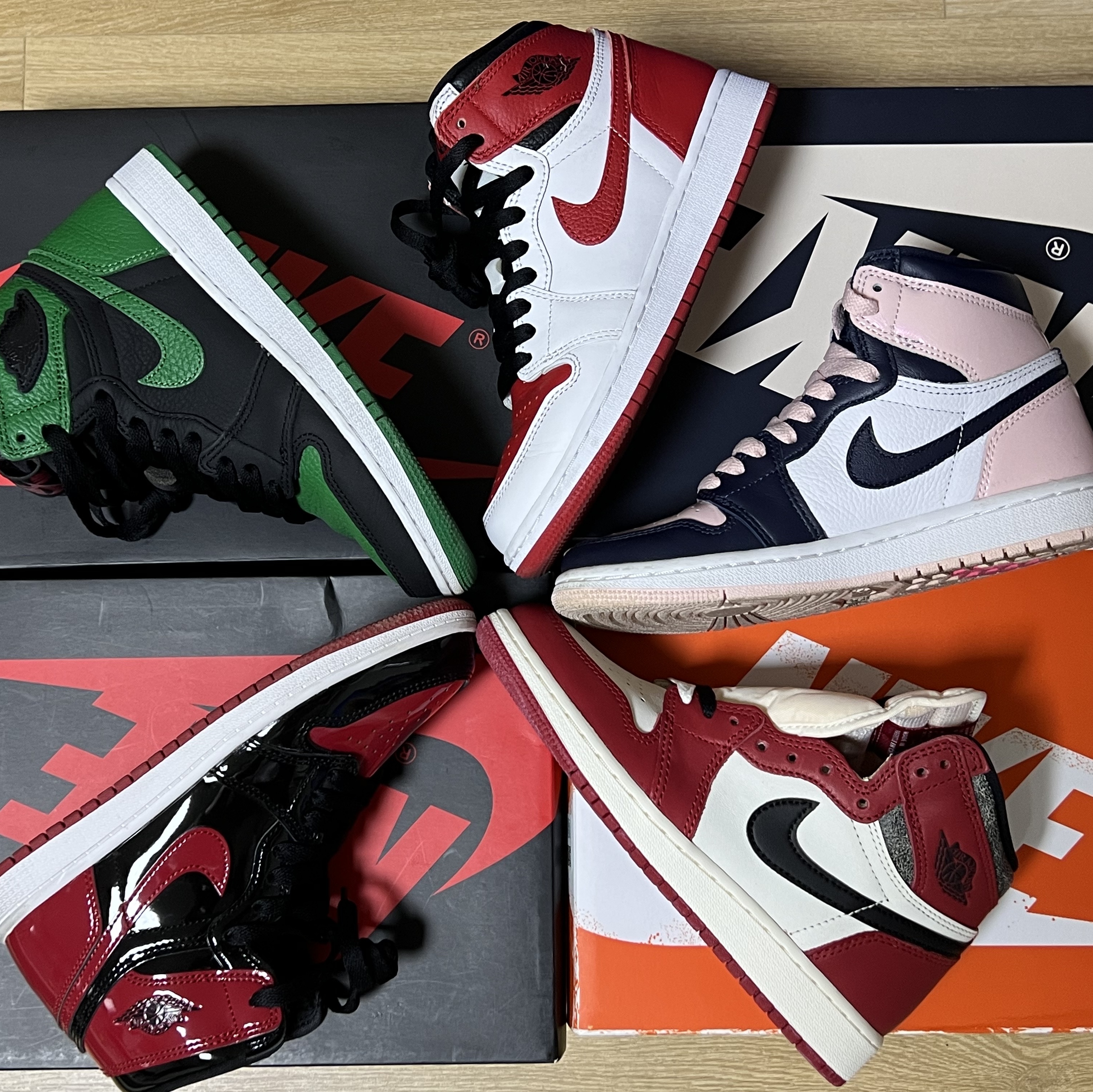 (GS) Jordan 1 Retro High OG Chicago 2022, Jordan 1 Retro High OG Chicago 2022 착용 스타일 - 3