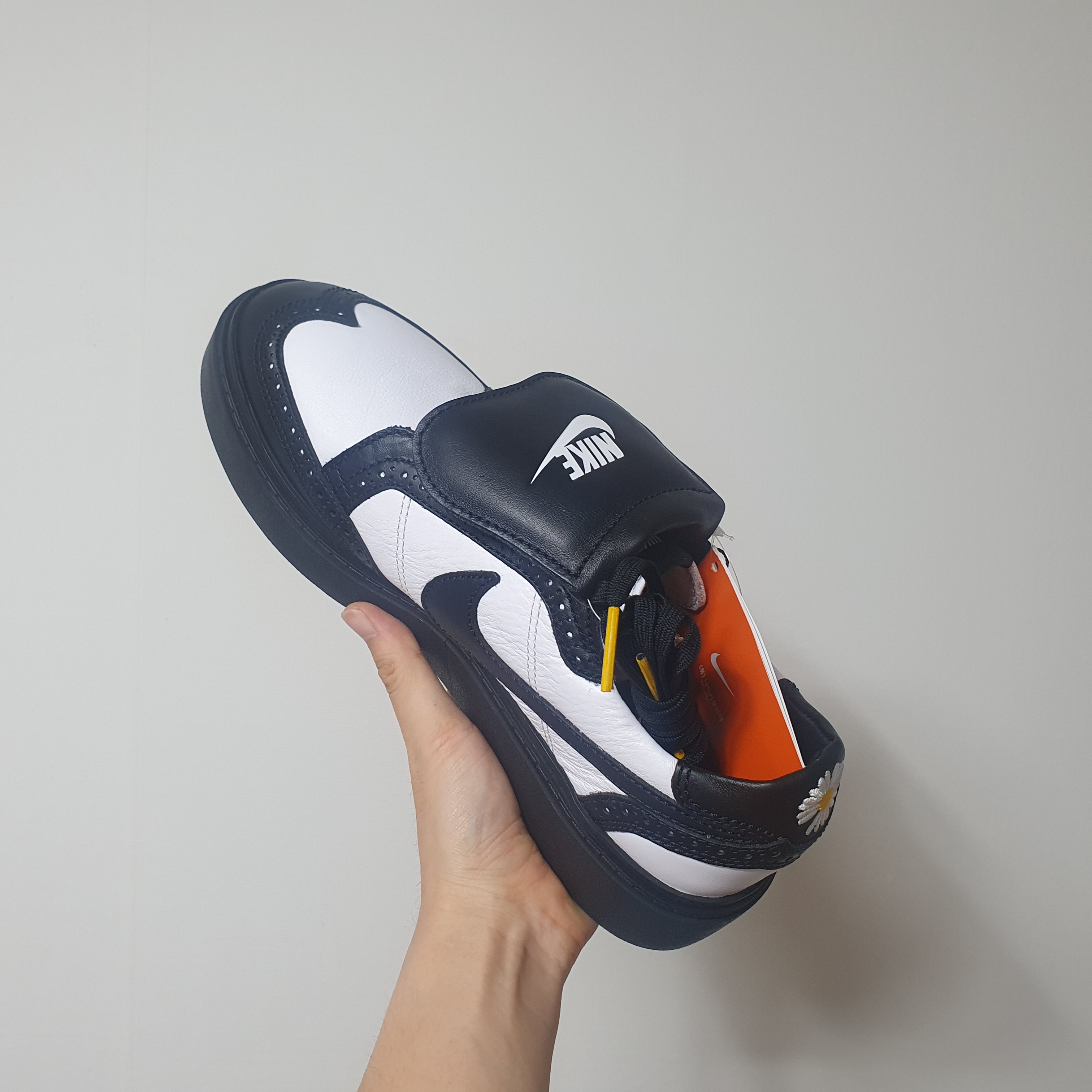 Nike x Peaceminusone Kwondo1 Black and White 착용 스타일
