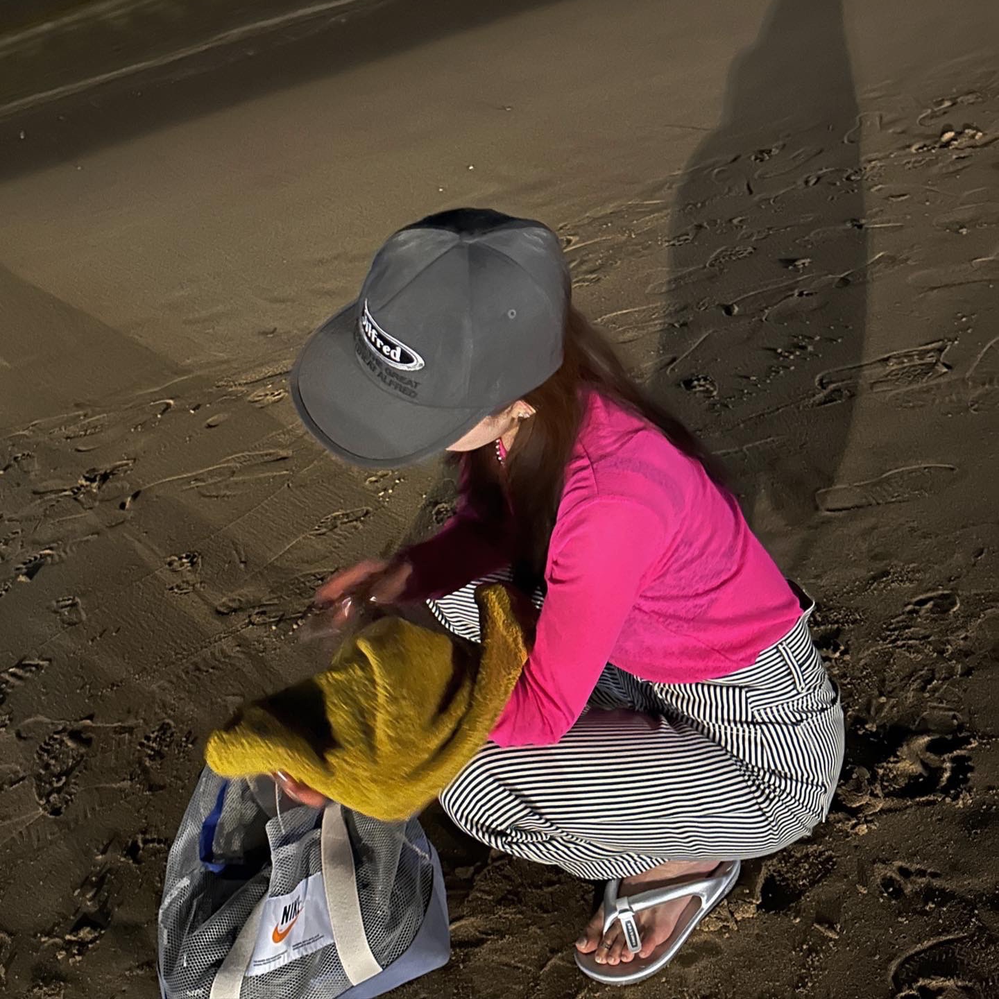 Nike Member Days Summer Mesh Bag 착용 스타일 - 1