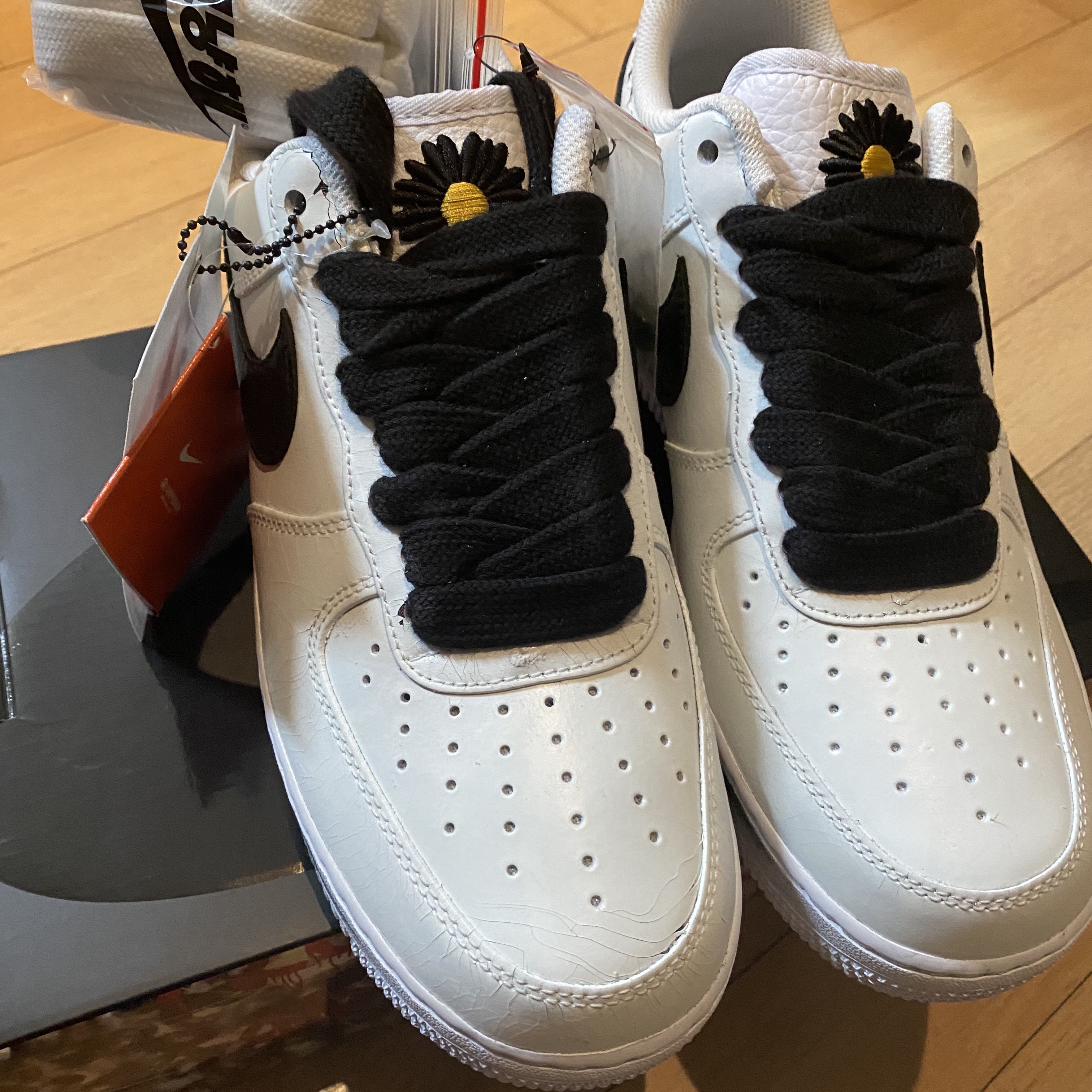 Nike x Peaceminusone Air Force 1 Low Para-Noise 2.0 착용 스타일 - 1