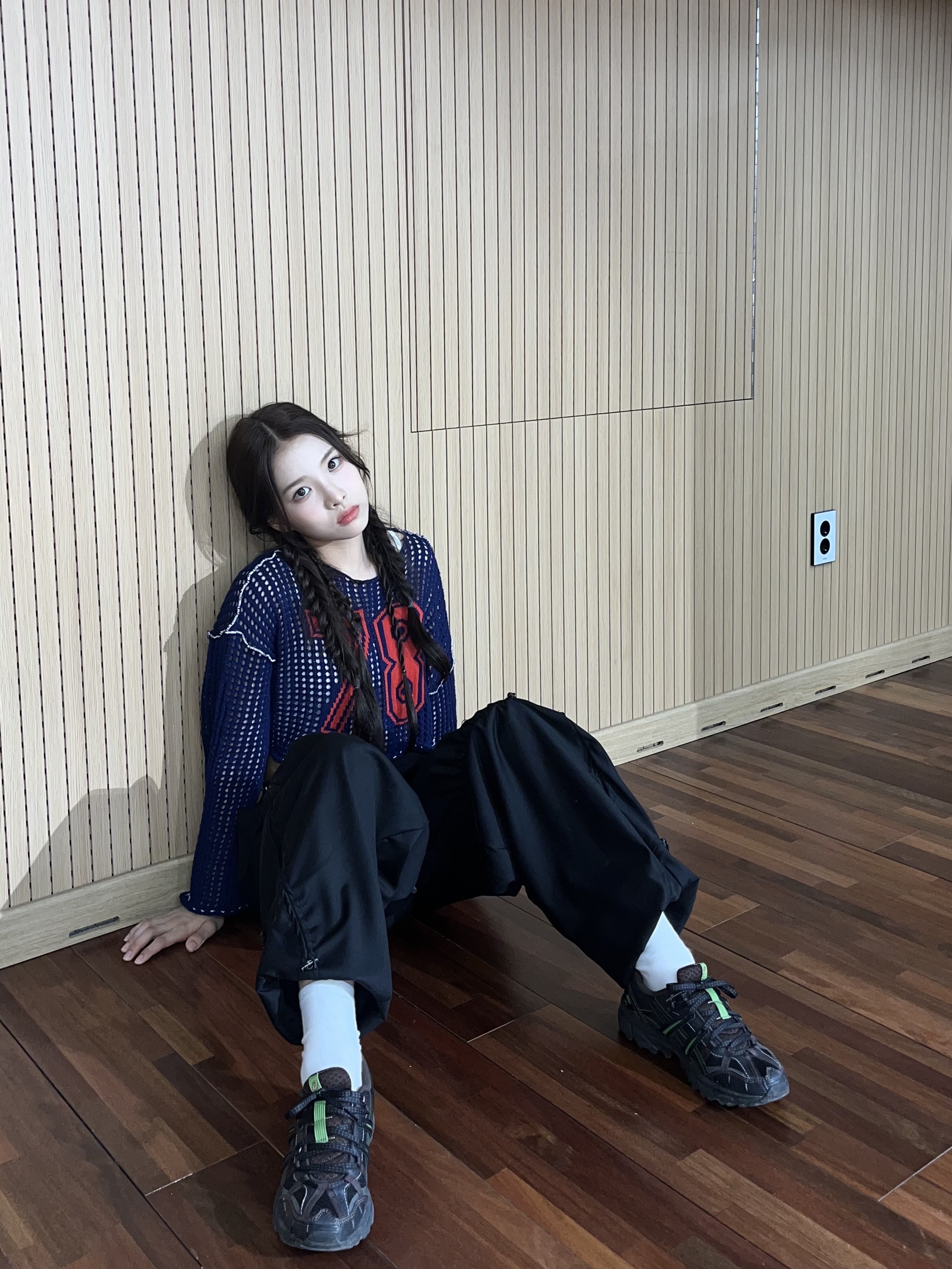 Asics x Andersson Bell Gel-Sonoma 15-50 Black Green 착용 스타일 - 2