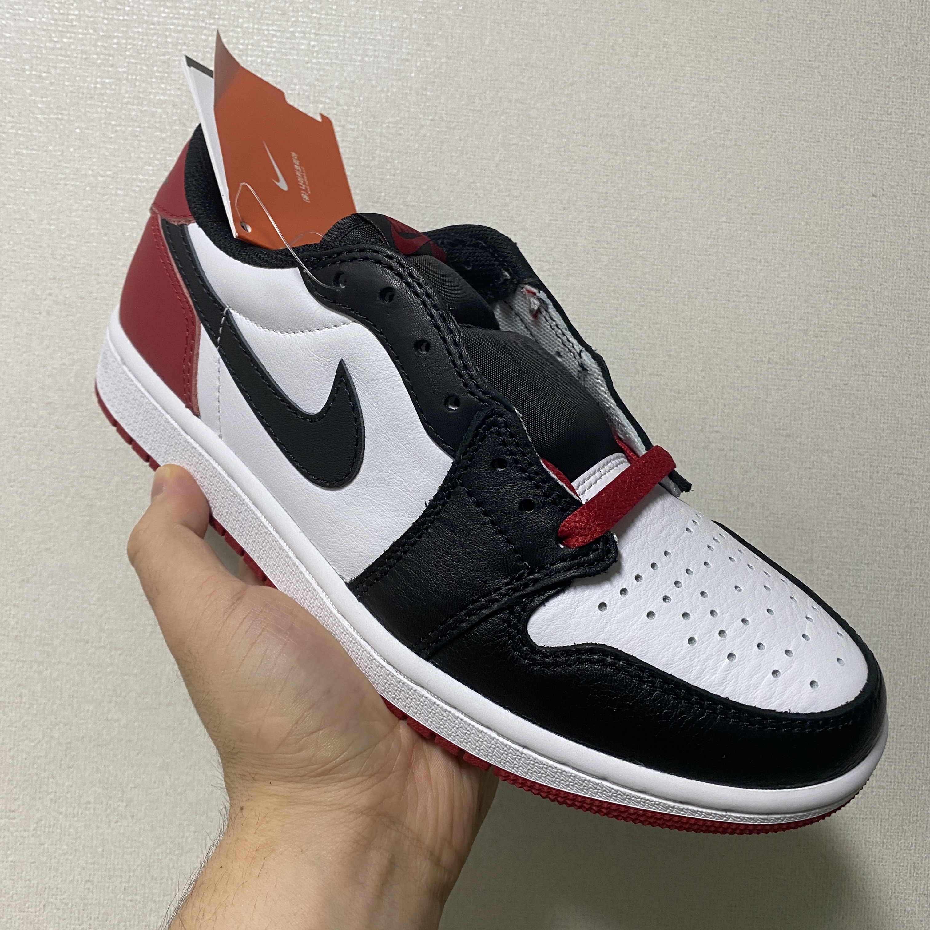 Jordan 1 Retro Low OG Black Toe 착용 스타일