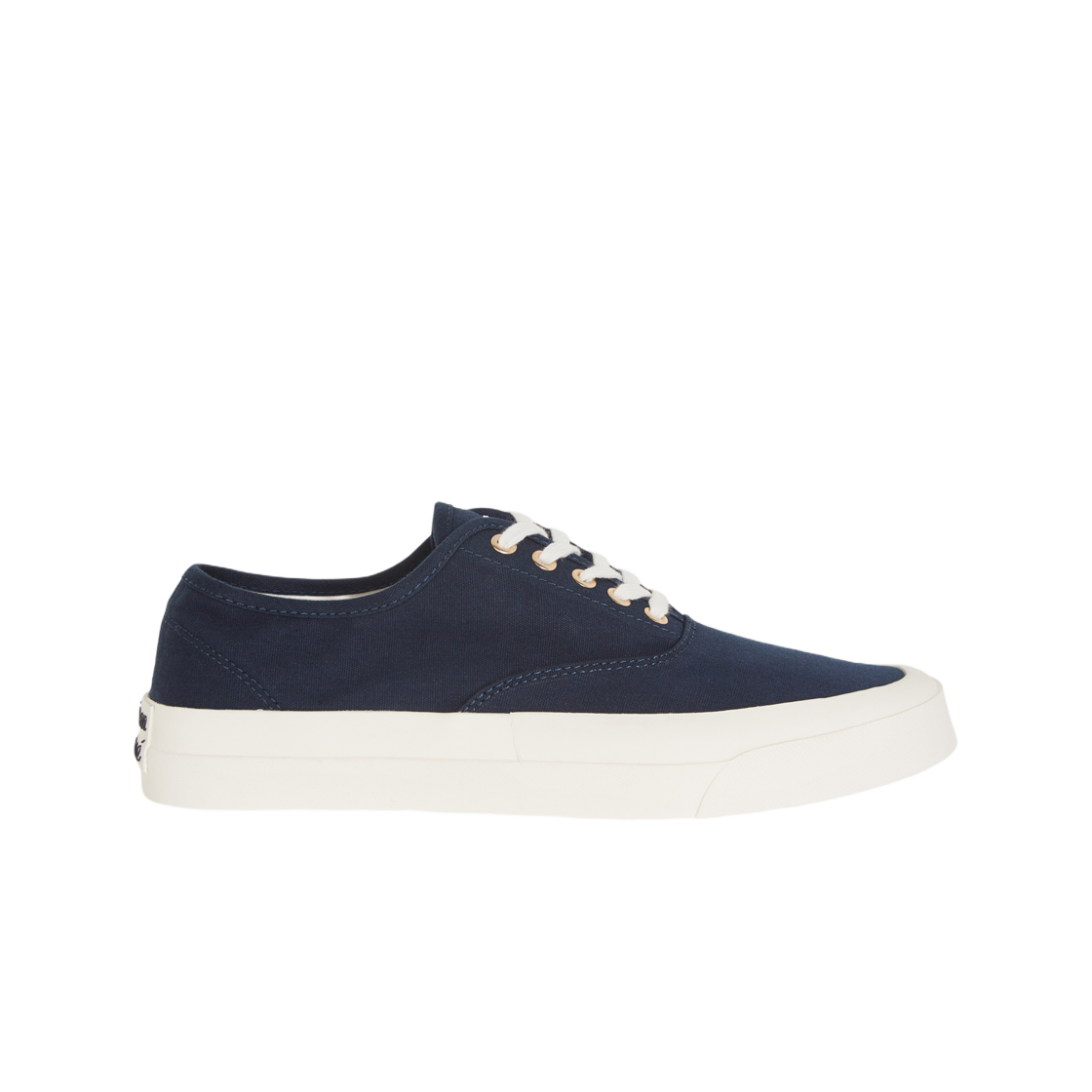 CU04706WW9000-NA Maison Kitsune Canvas Laced Sneaker Navy