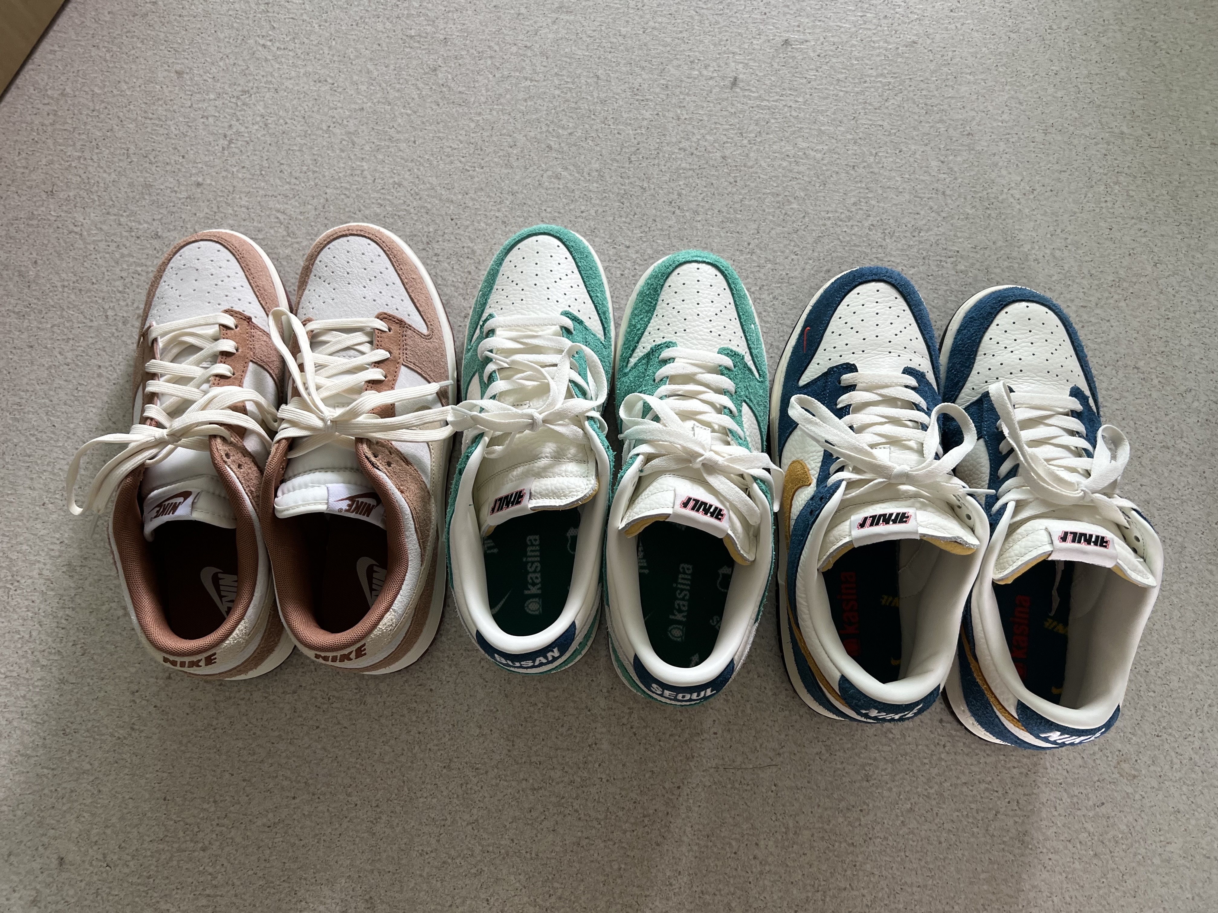 Nike x Kasina Dunk Low Road Sign - Kasina Exclusive, Nike x Kasina Dunk Low 80's Bus 착용 스타일 - 2