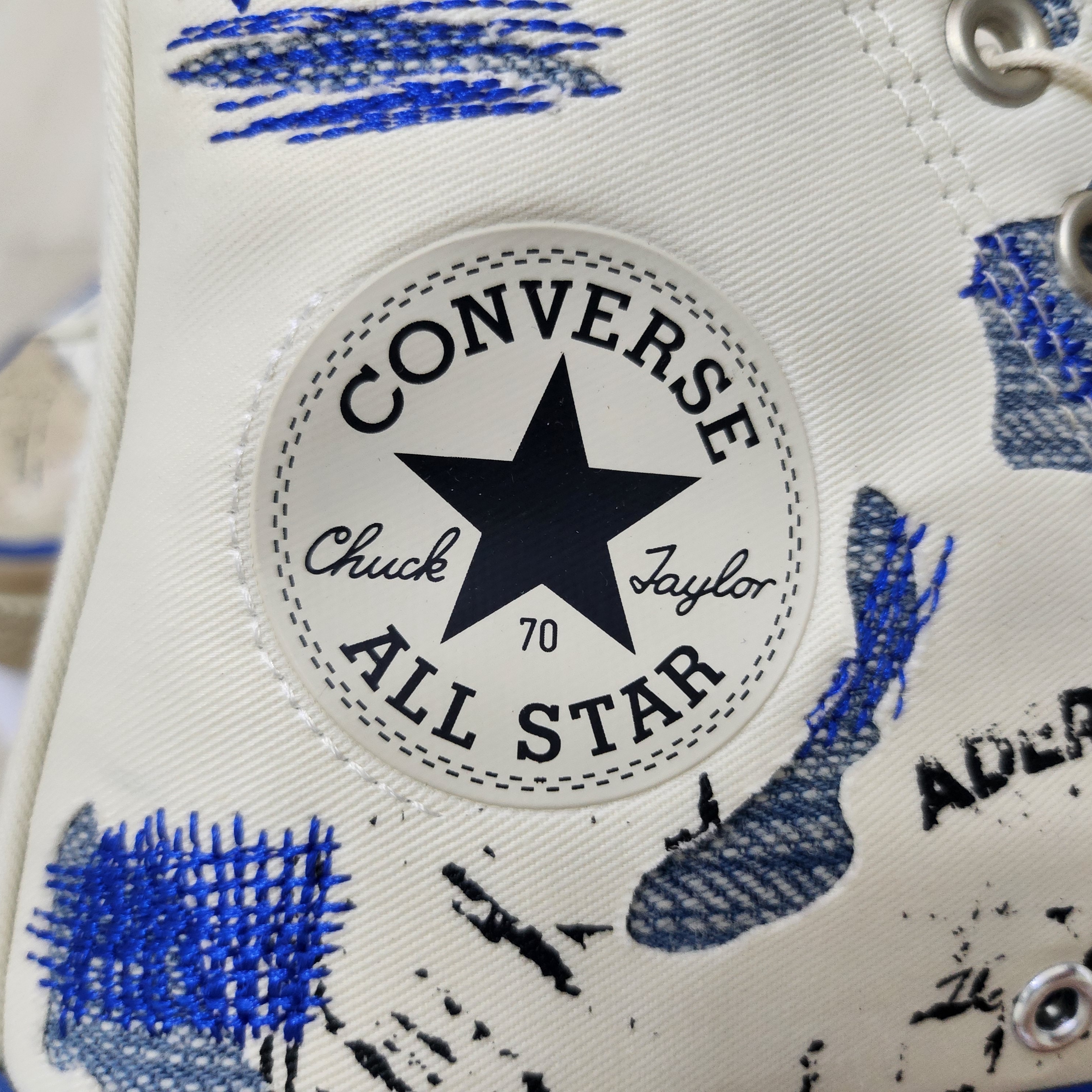 Converse x Ader Error Chuck 70 High White 착용 스타일 - 4