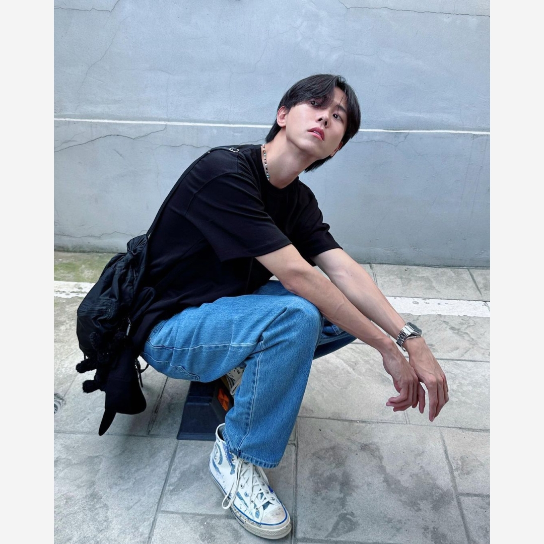 Converse x Ader Error Chuck 70 High White 착용 스타일 - 2