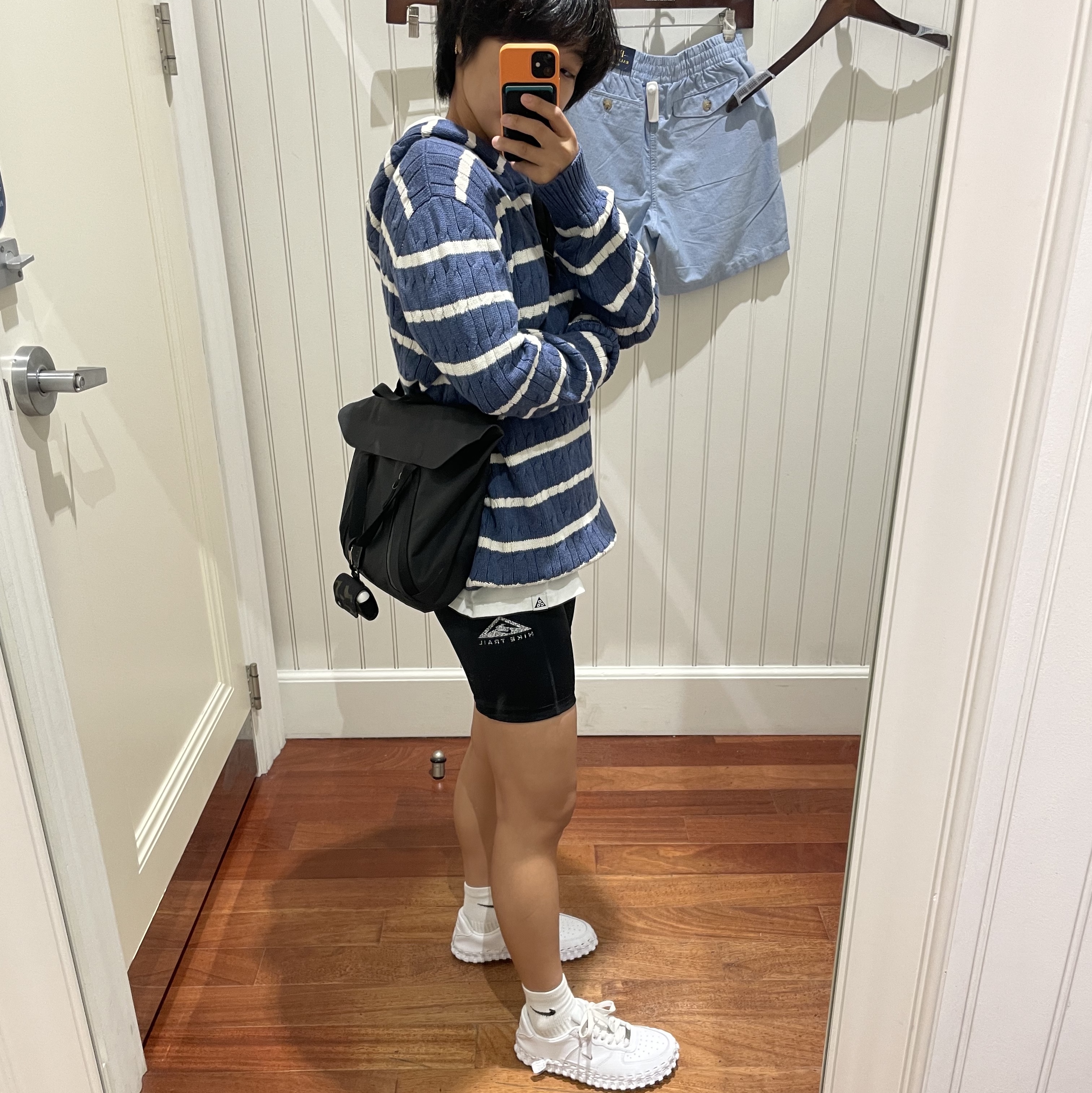 Arc'teryx Granville Shoulder Bag Black, Nike x Jacquemus J Force 1 Low LX SP White 착용 스타일