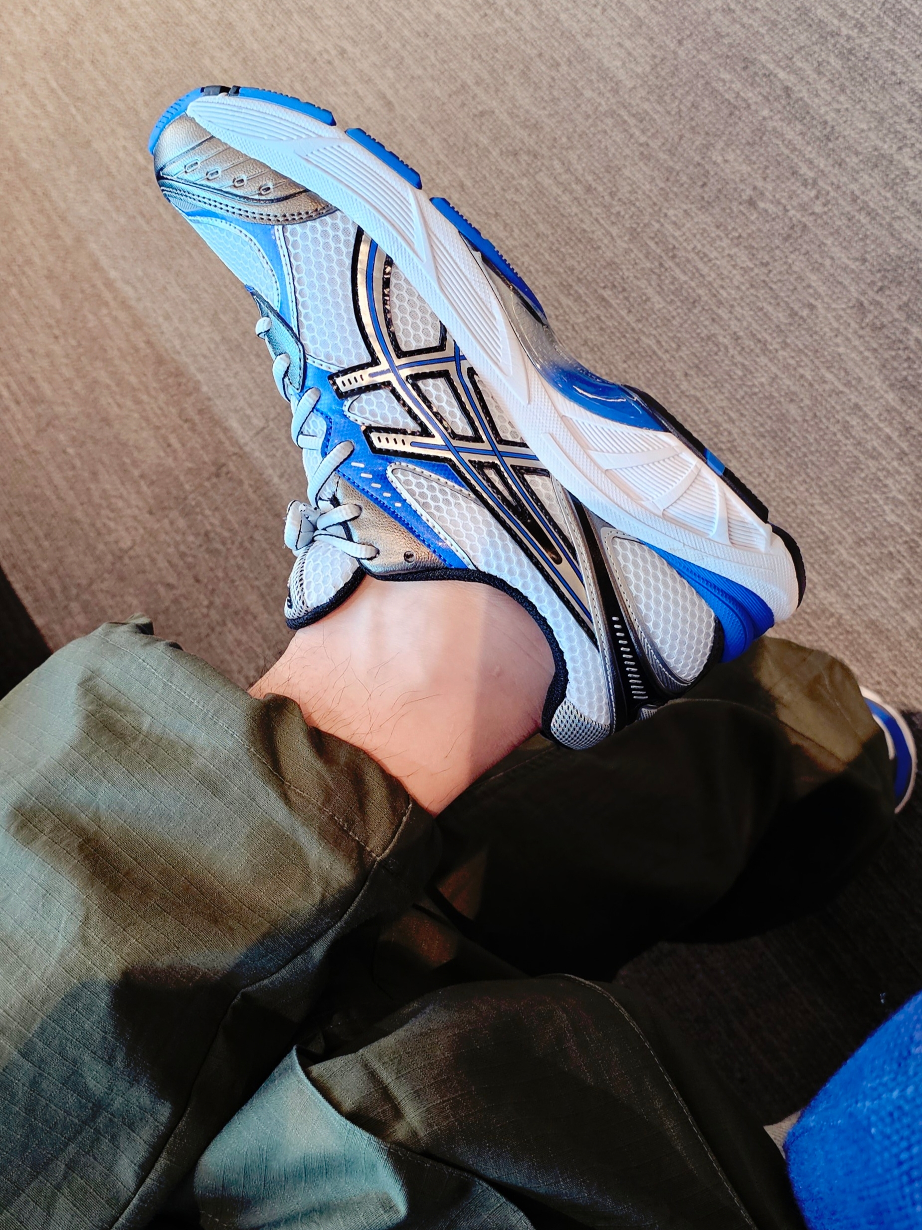 Asics GT-2160 White Illusion Blue 착용 스타일 - 5