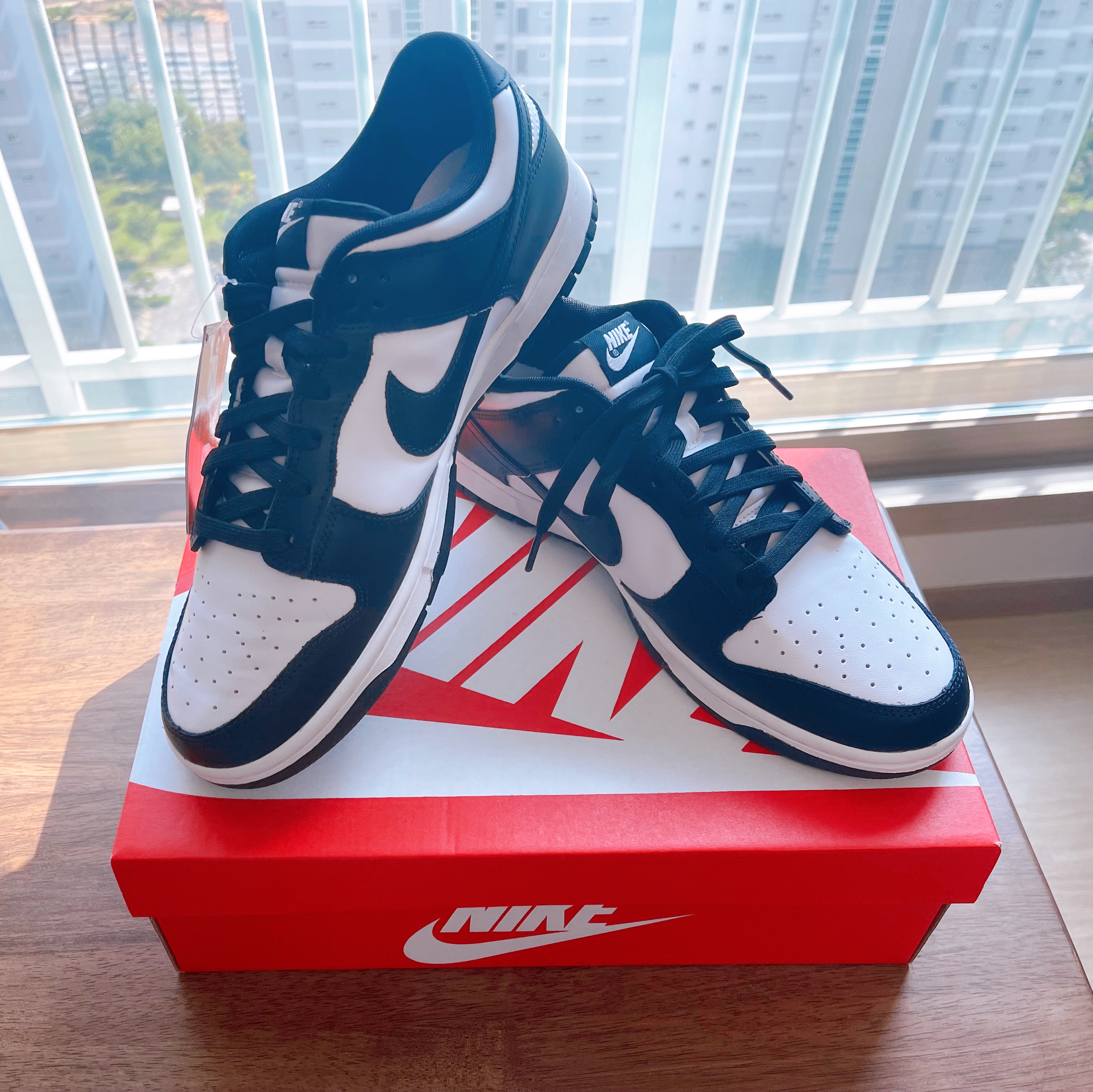 Nike Dunk Low Retro Black 착용 스타일