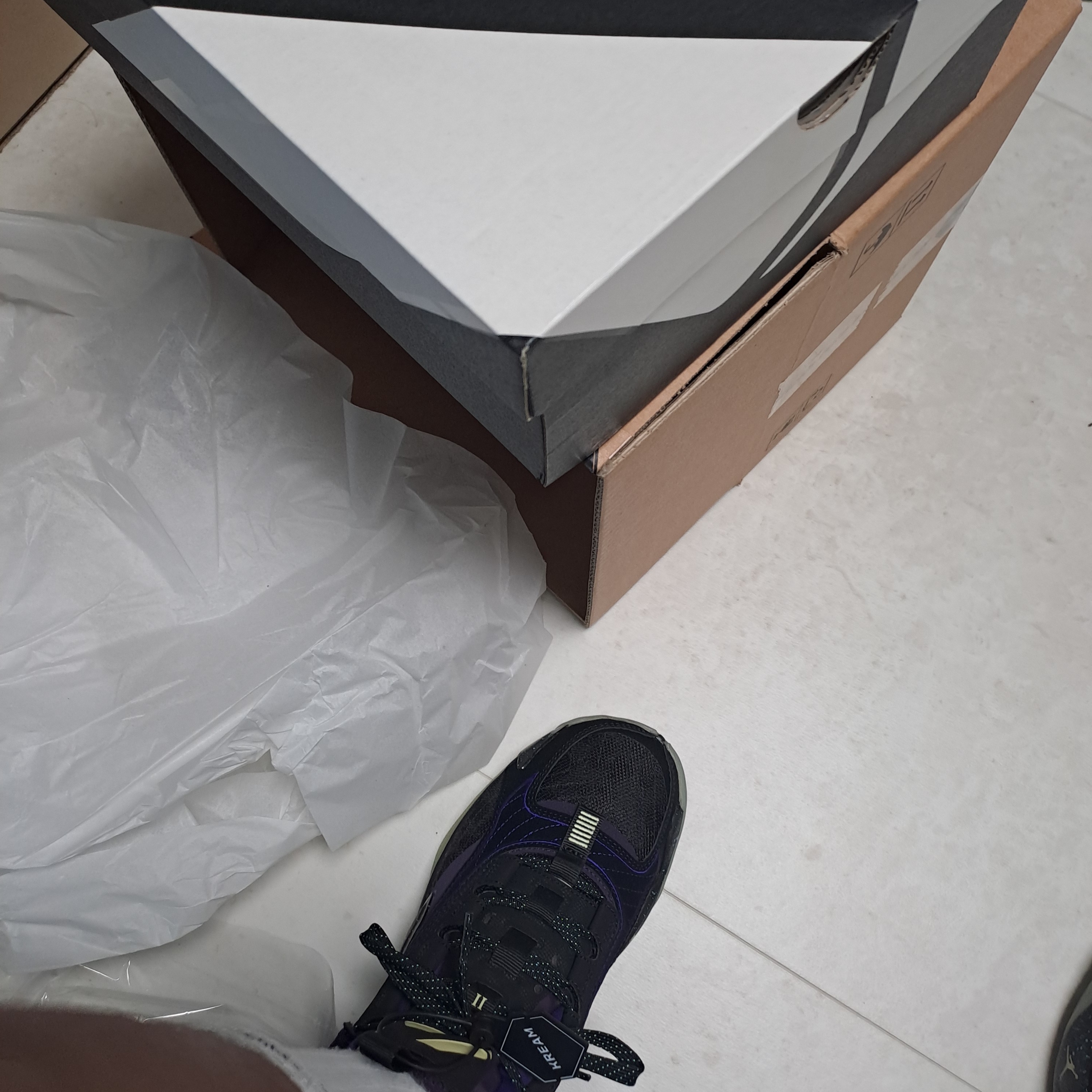 Nike Air Force 1 '07 White Black, Jordan Point Lane White Riftblue 착용 스타일 - 2