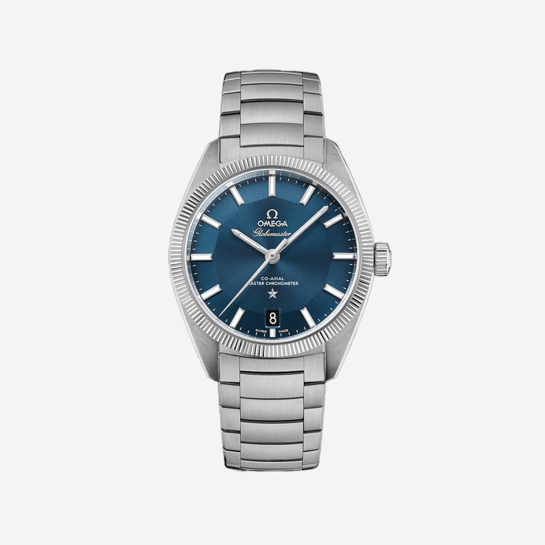 Omega Globemaster Co Axial Master Chronometer Steel Blue 상세 이미지 1