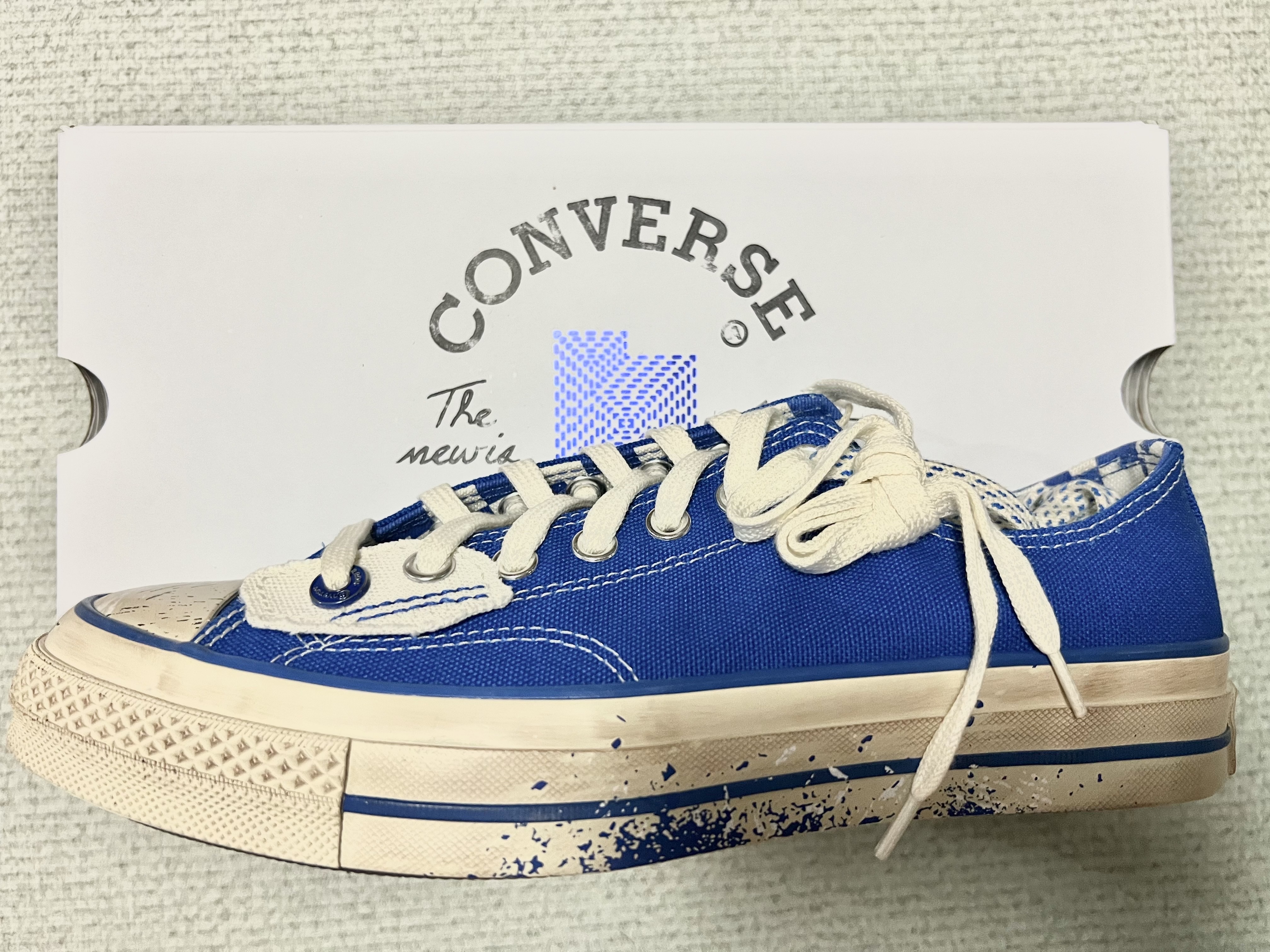 Converse x Ader Error Chuck 70 Ox Imperial Blue 착용 스타일