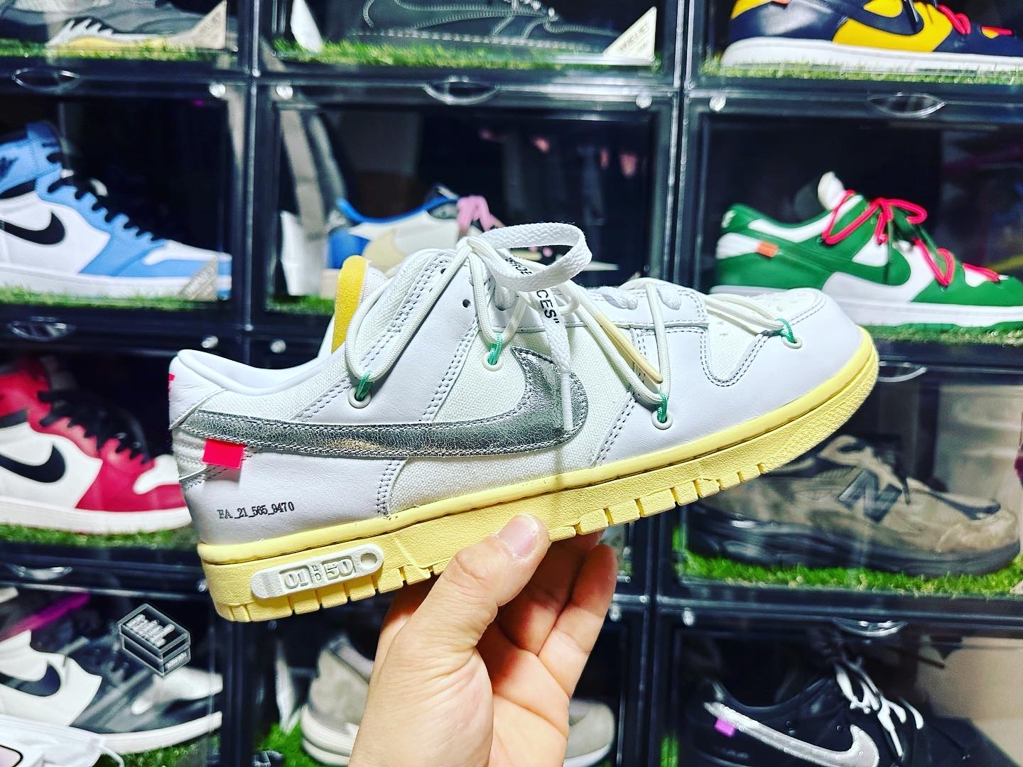 Nike x Off-White Dunk Low The 50 - Lot 1 착용 스타일