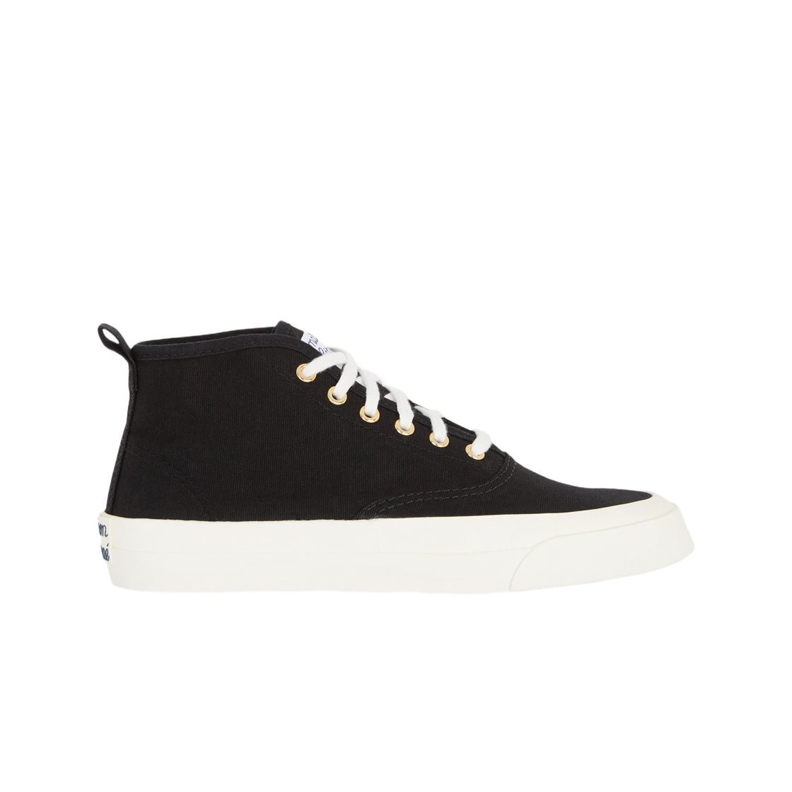 CU04708WW9000-BK Maison Kitsune High-Top Sneakers Black