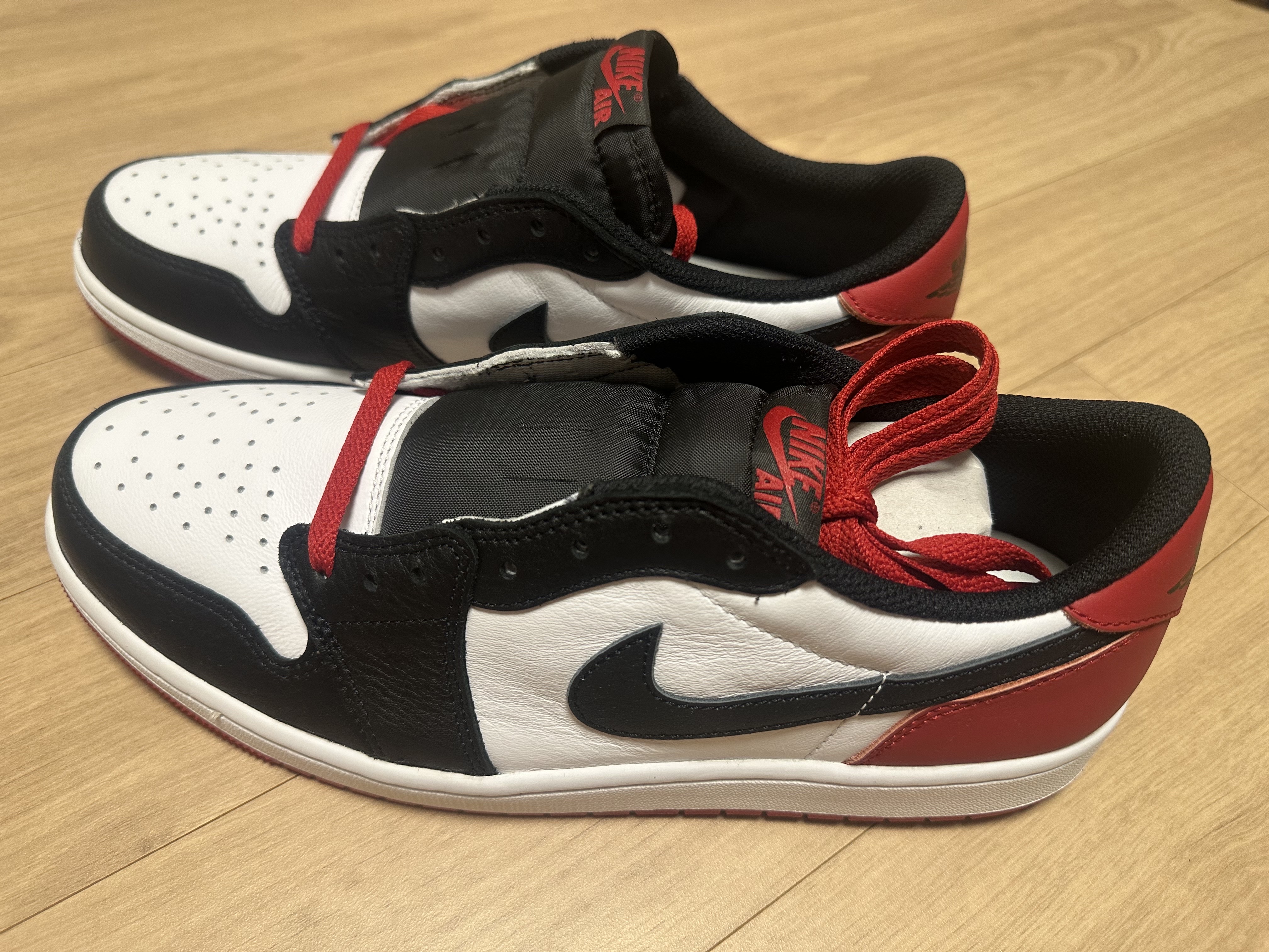 Jordan 1 Retro Low OG Black Toe 착용 스타일