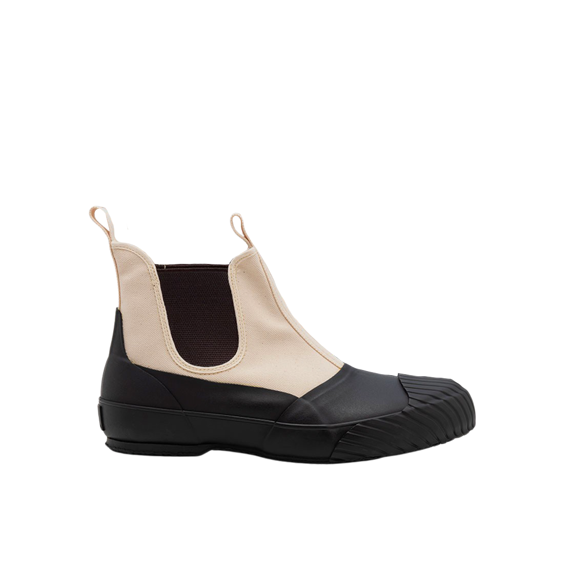 문스타 파인 발카나이즈 ALW 사이드고어 베이지 블랙(Moonstar Fine Vulcanized ALW Sidegoa Beige Black)