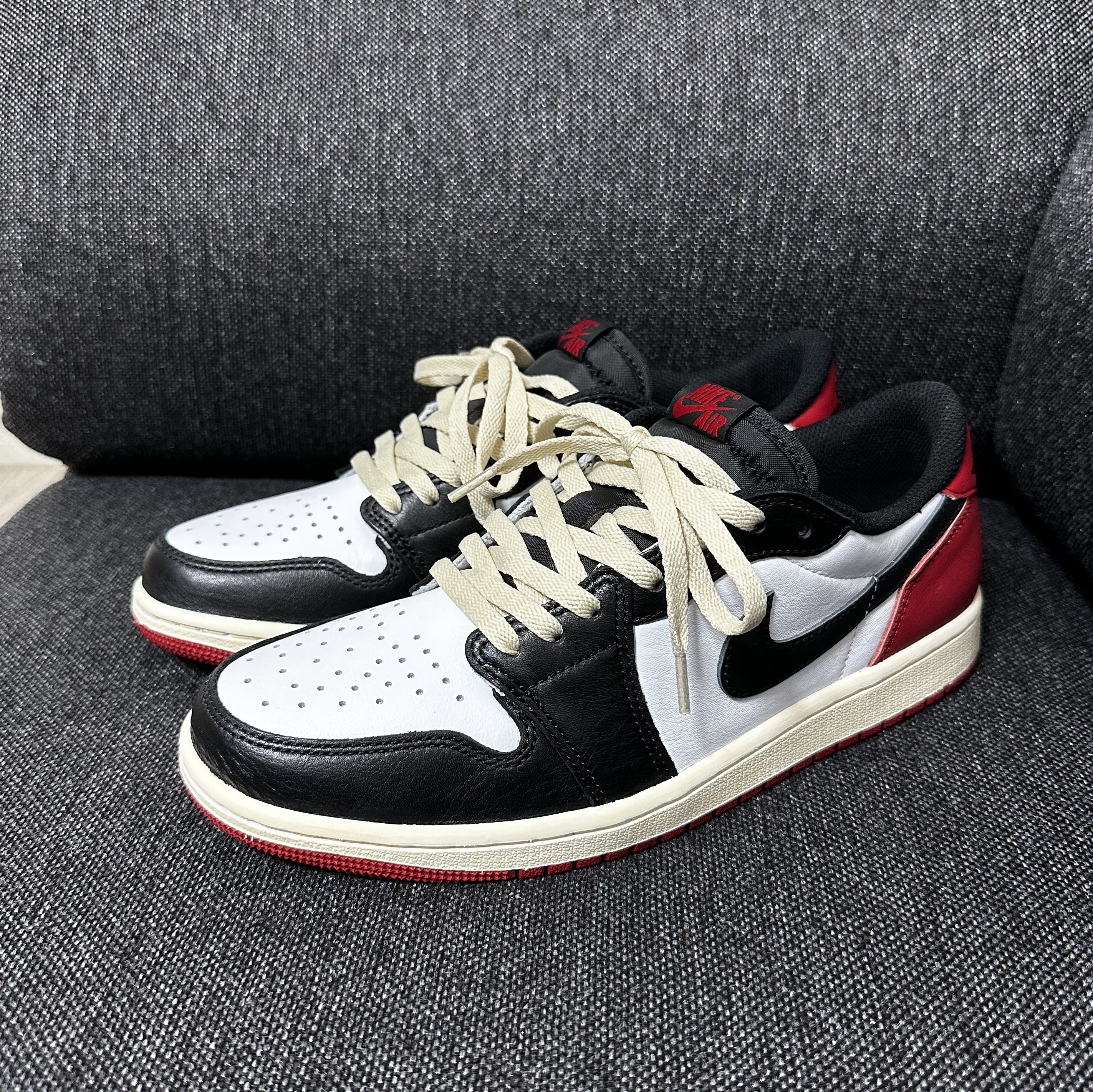 Jordan 1 Retro Low OG Black Toe 착용 스타일