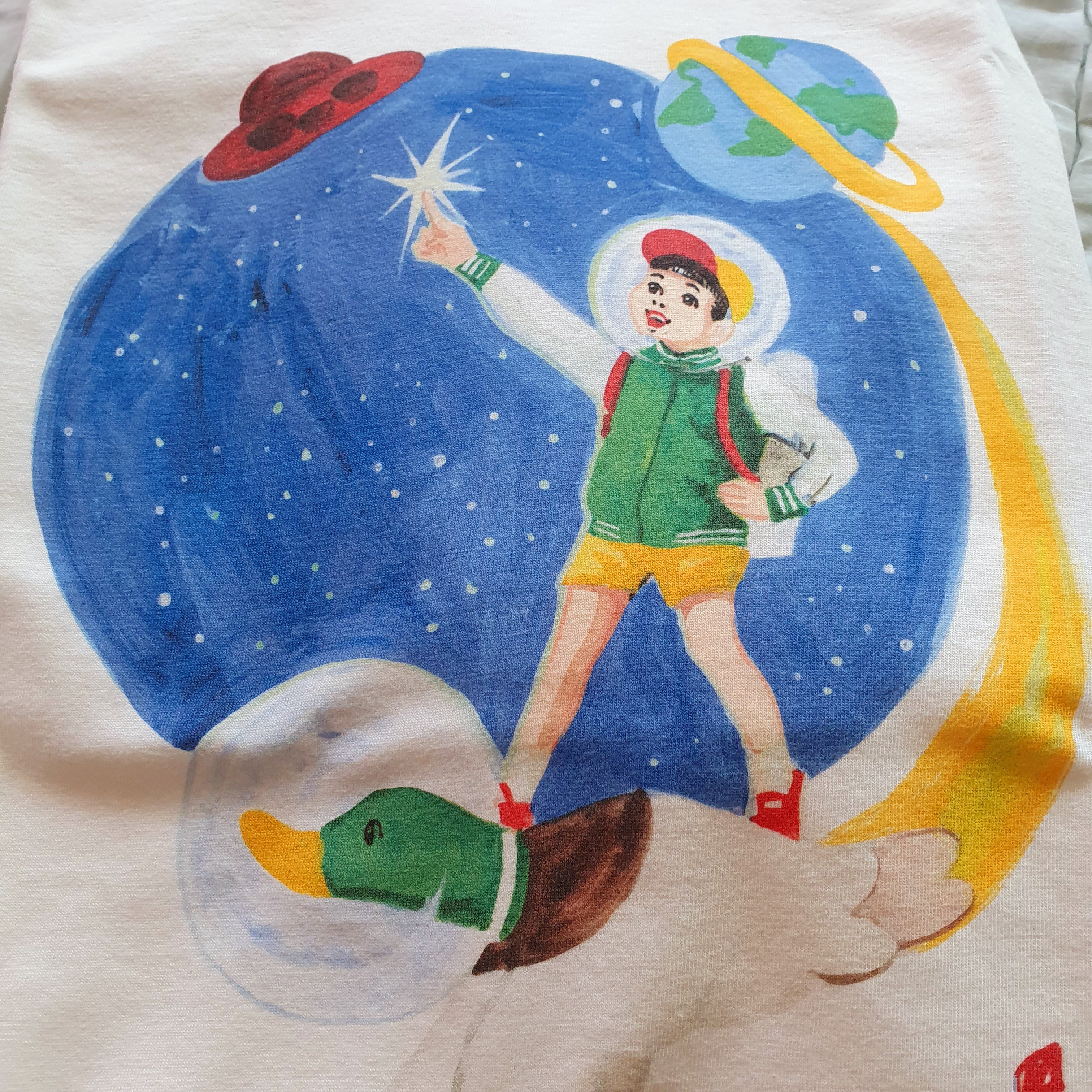 Human Made Keiko Sootome T-Shirt #11 White 착용 스타일