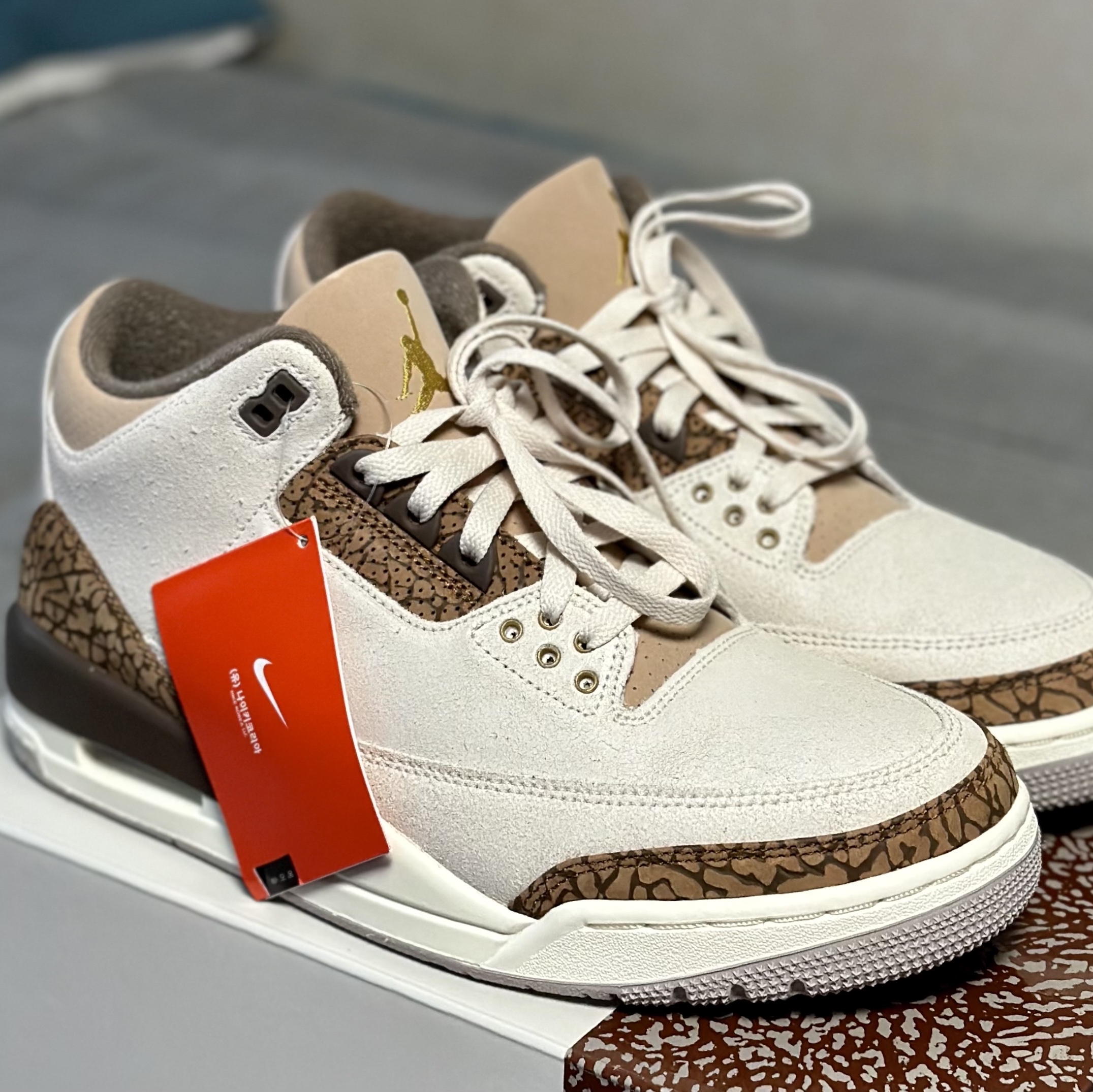 Jordan 3 Retro Orewood Brown 착용 스타일 - 1