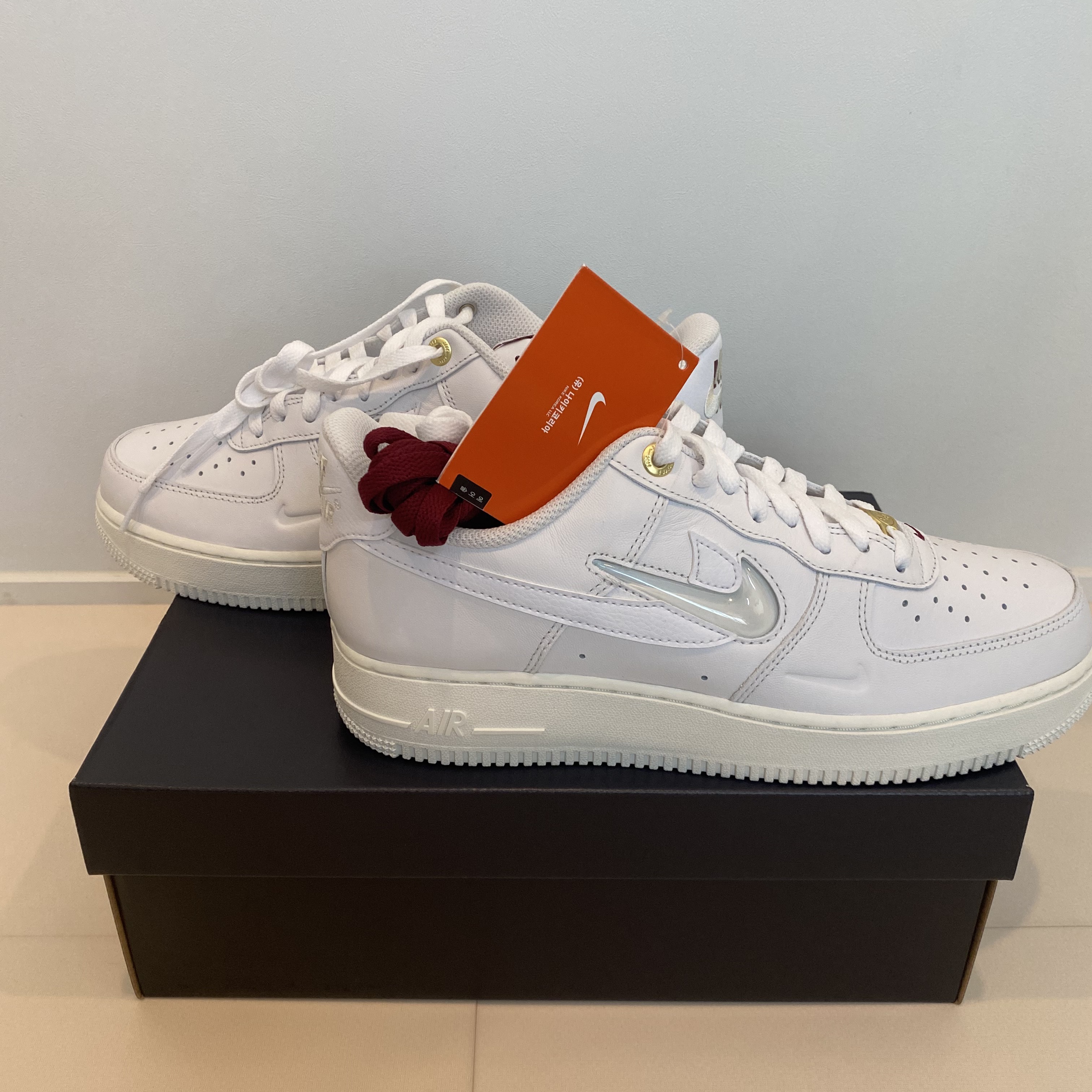 Nike Air Force 1 '07 PRM 40th Anniversary Join Forces White 착용 스타일 - 3