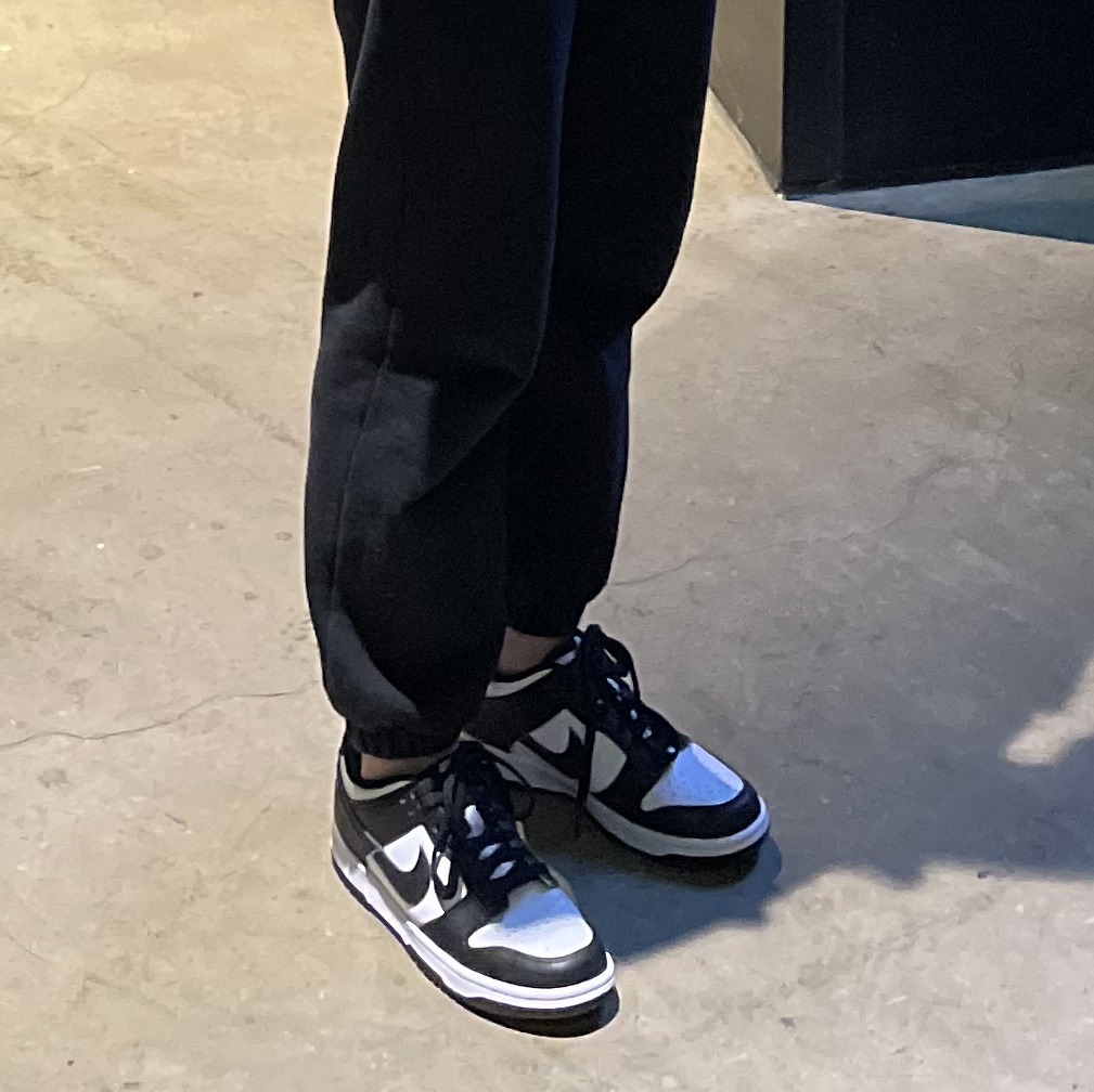 (W) Nike Dunk Low Black 착용 스타일