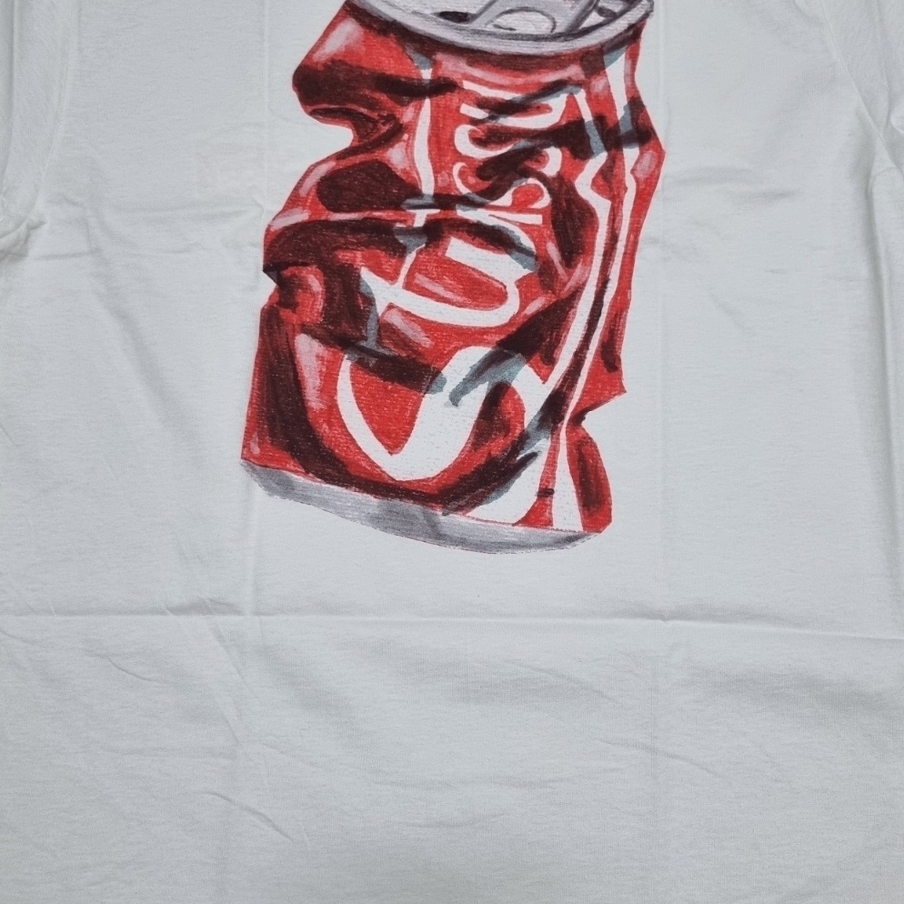 Stussy Soda Can T-Shirt White 착용 스타일