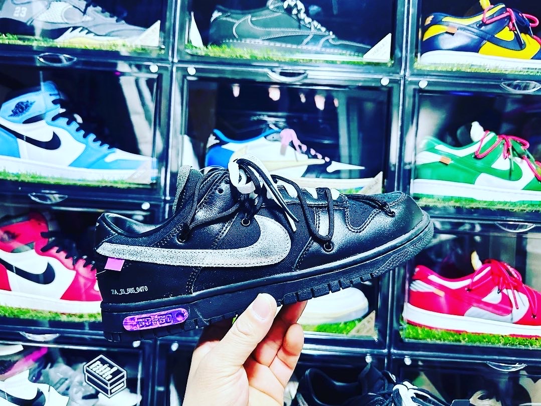 Nike x Off-White Dunk Low The 50 - Lot 50 착용 스타일