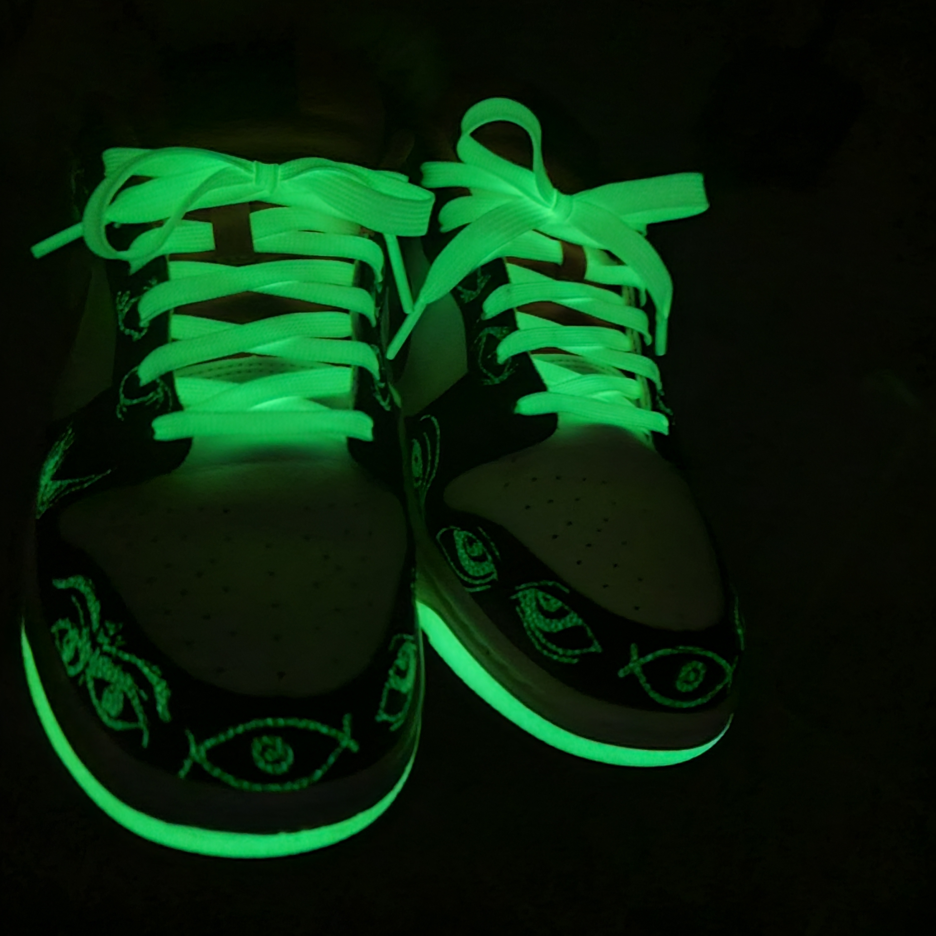 Nike Dunk Low Retro PRM Halloween 착용 스타일 - 3