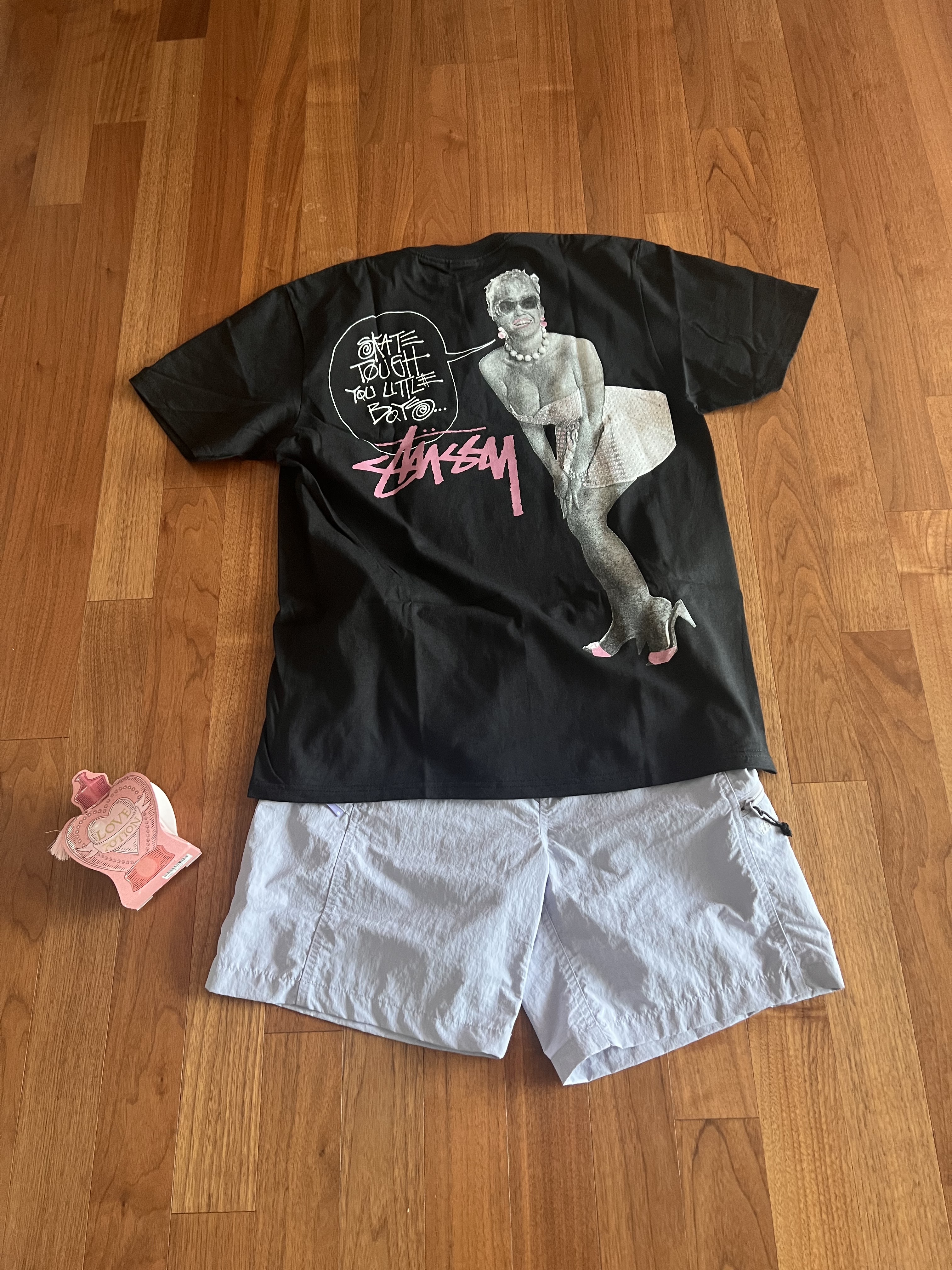 Stussy Skate Tough T-Shirt Black, Asics x Cecilie Bahnsen GT-2160 Black 착용 스타일 - 2