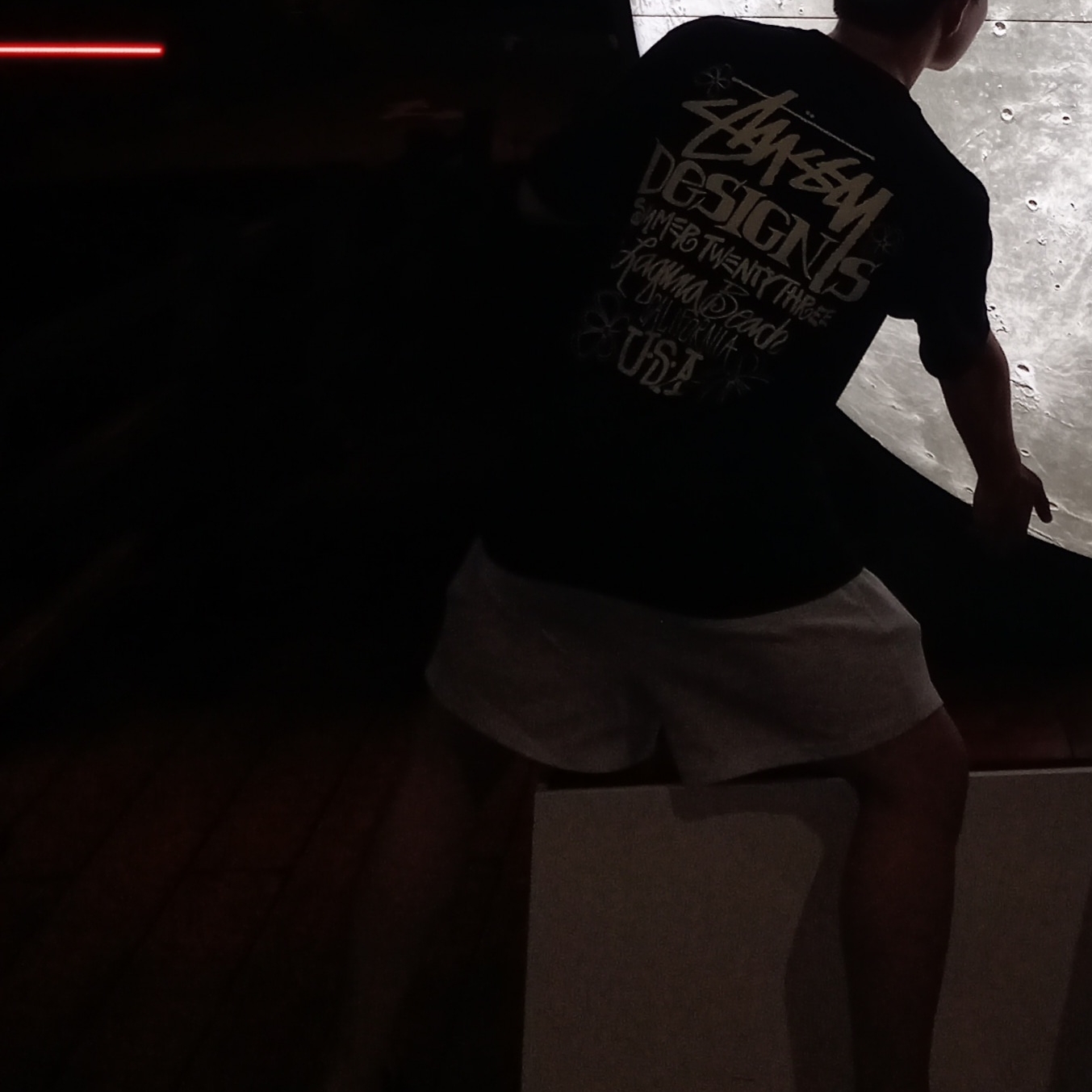 Stussy Summer LB T-Shirt Black 착용 스타일