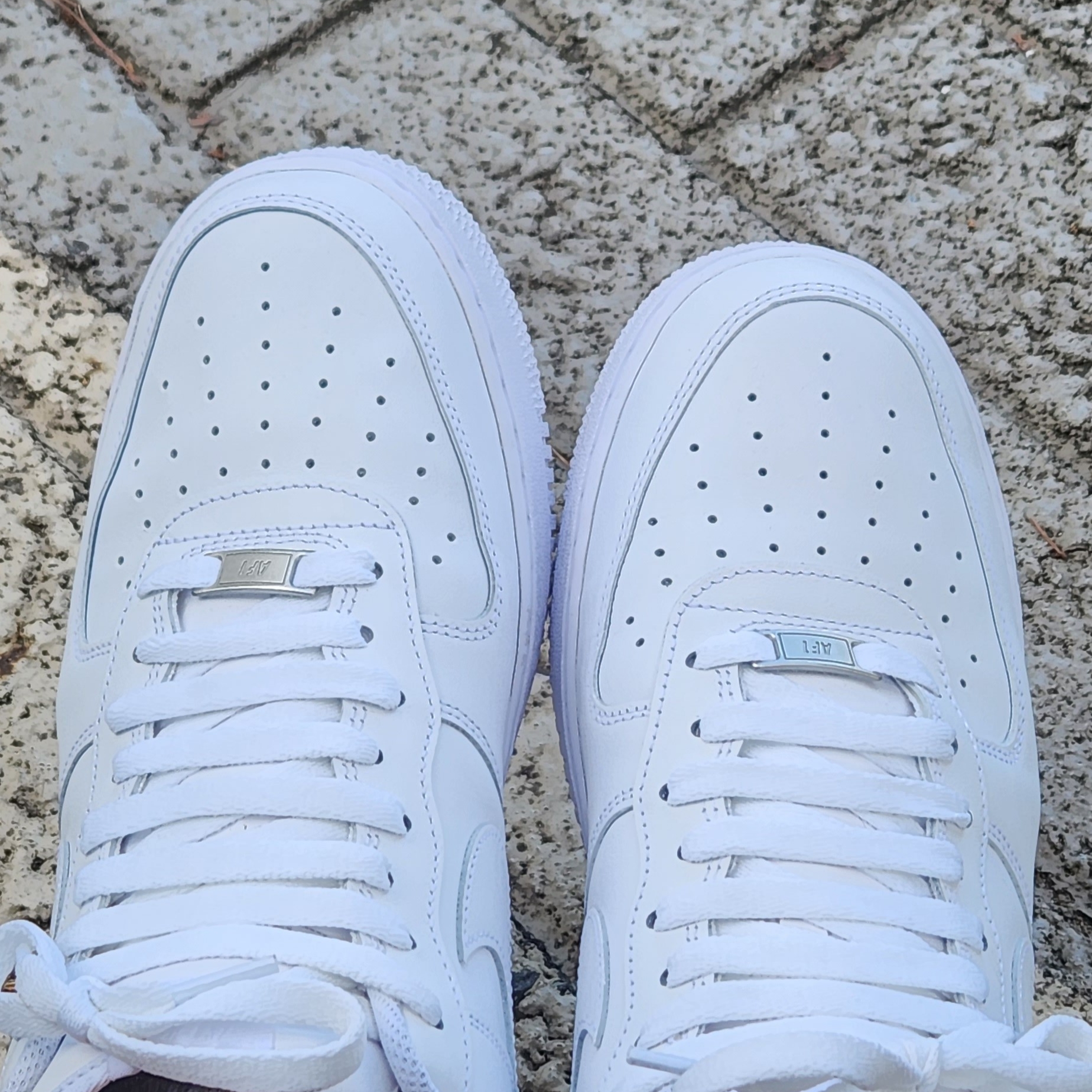 Nike Air Force 1 '07 Low White 착용 스타일