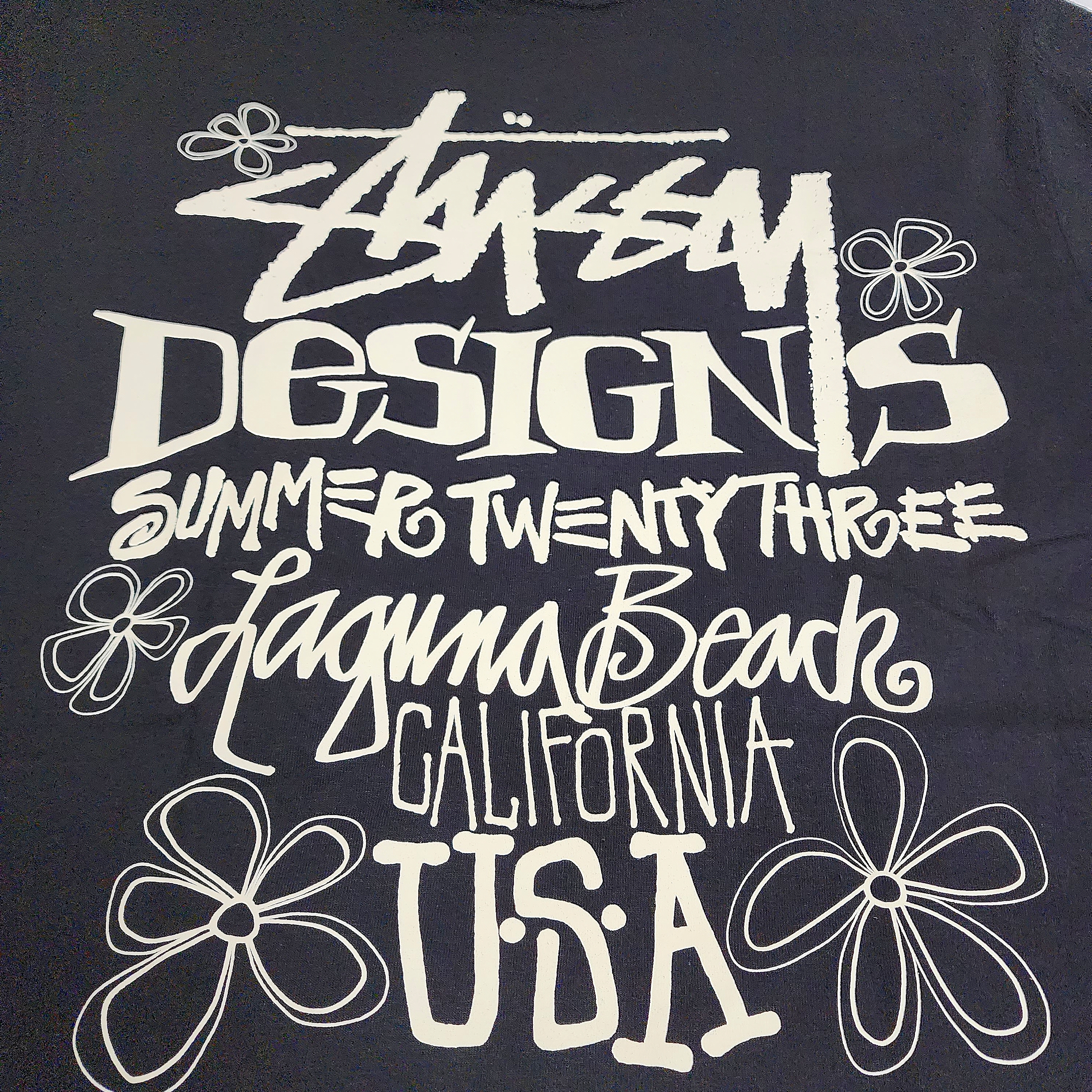 Stussy Summer LB T-Shirt Black 착용 스타일
