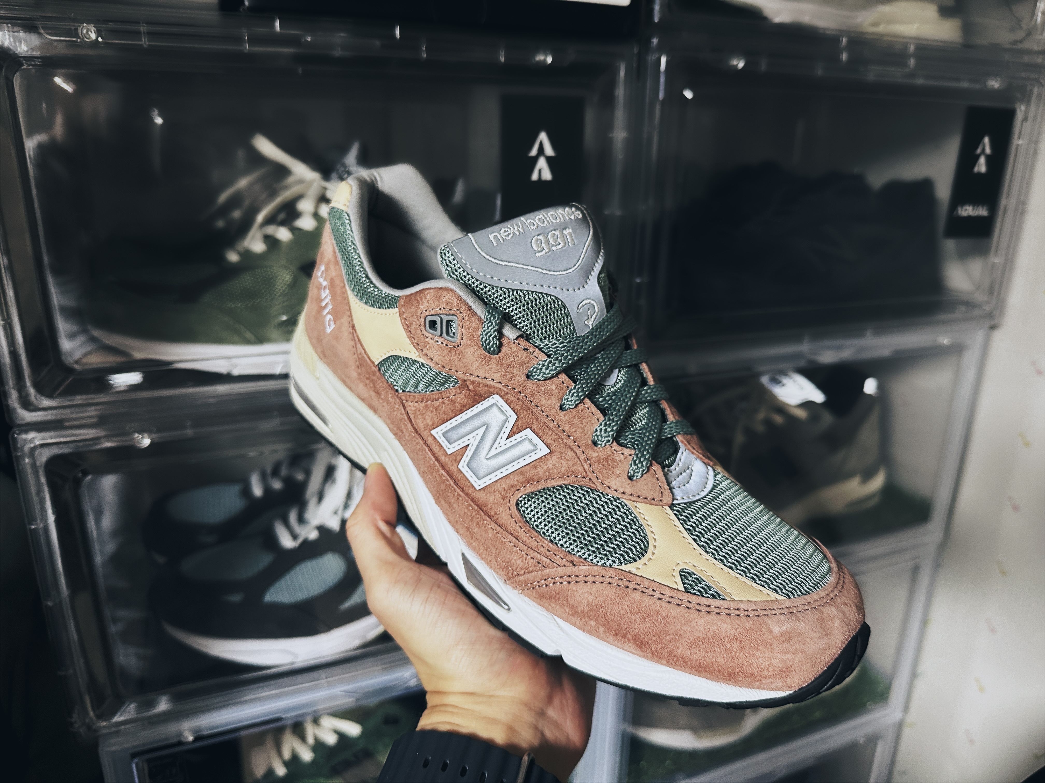 New Balance x Patta 991 Made in UK 착용 스타일 - 1