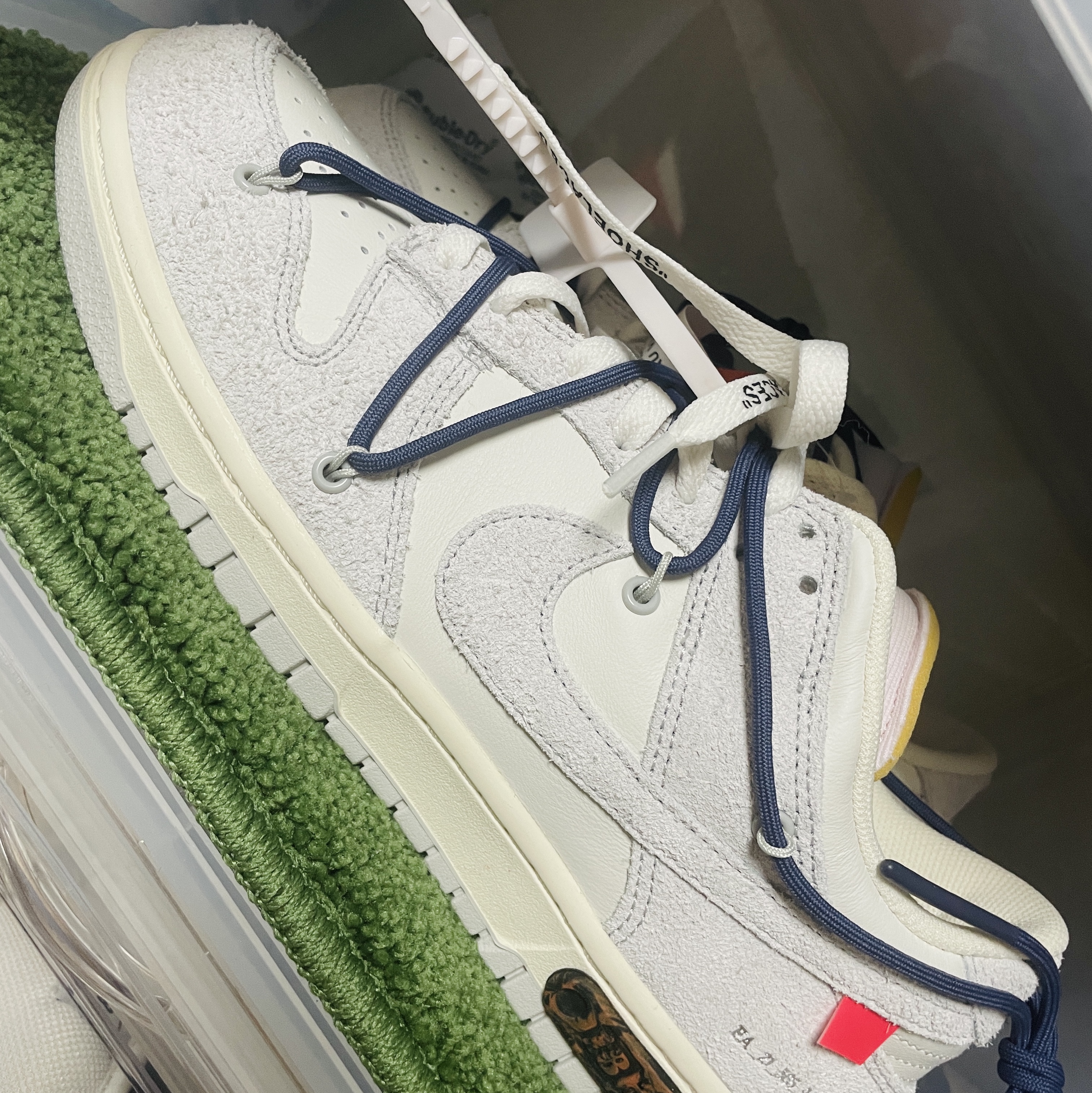 Nike x Off-White Dunk Low The 50 - Lot 18 착용 스타일
