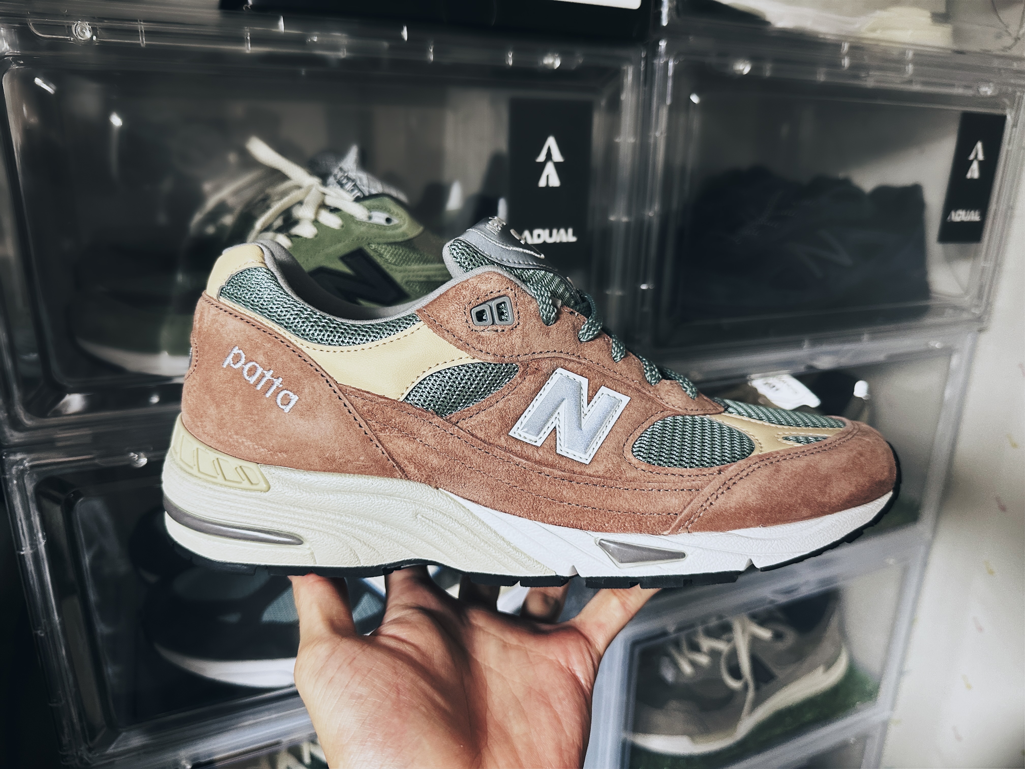 New Balance x Patta 991 Made in UK 착용 스타일 - 2