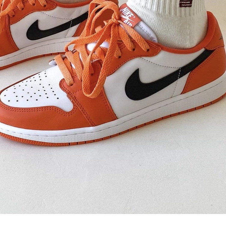 (W) Jordan 1 Low OG Starfish 착용 스타일