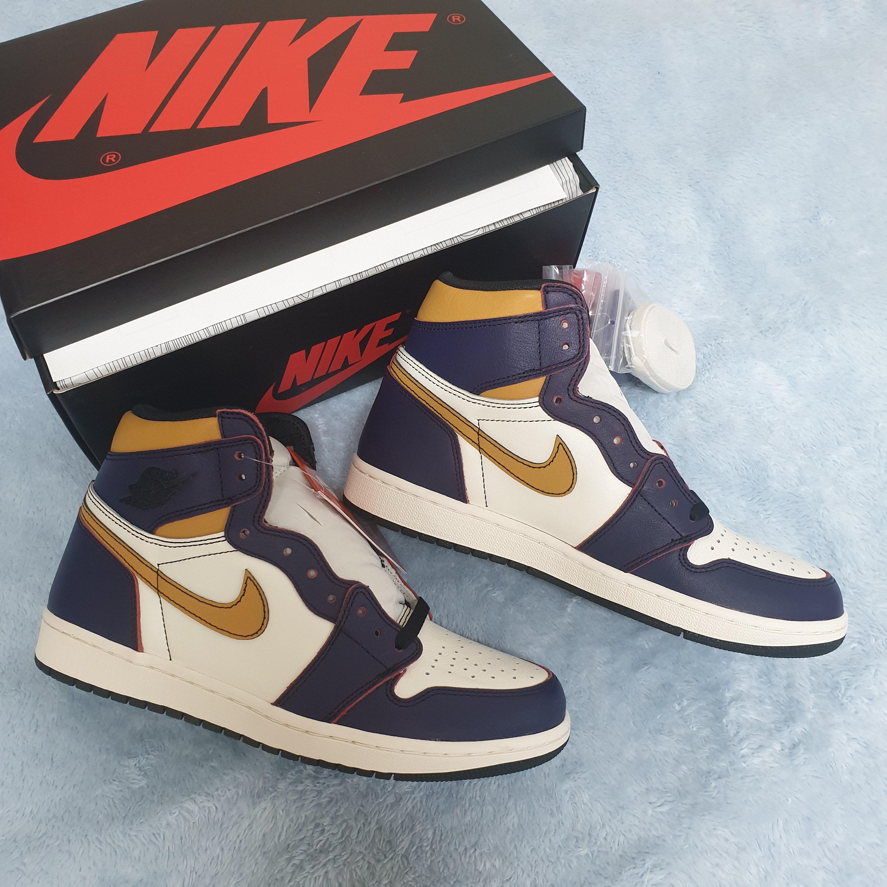 Jordan 1 Retro High OG Defiant SB LA to Chicago 착용 스타일