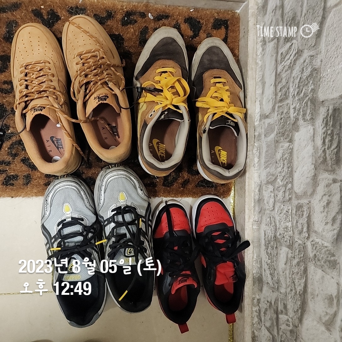 Nike Air Force 1 '07 WB Flax 착용 스타일