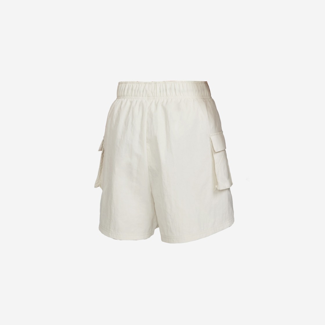 (W) Nike NSW Essential Woven High Rise Shorts Light Orewood Brown - Asia 상세 이미지 2