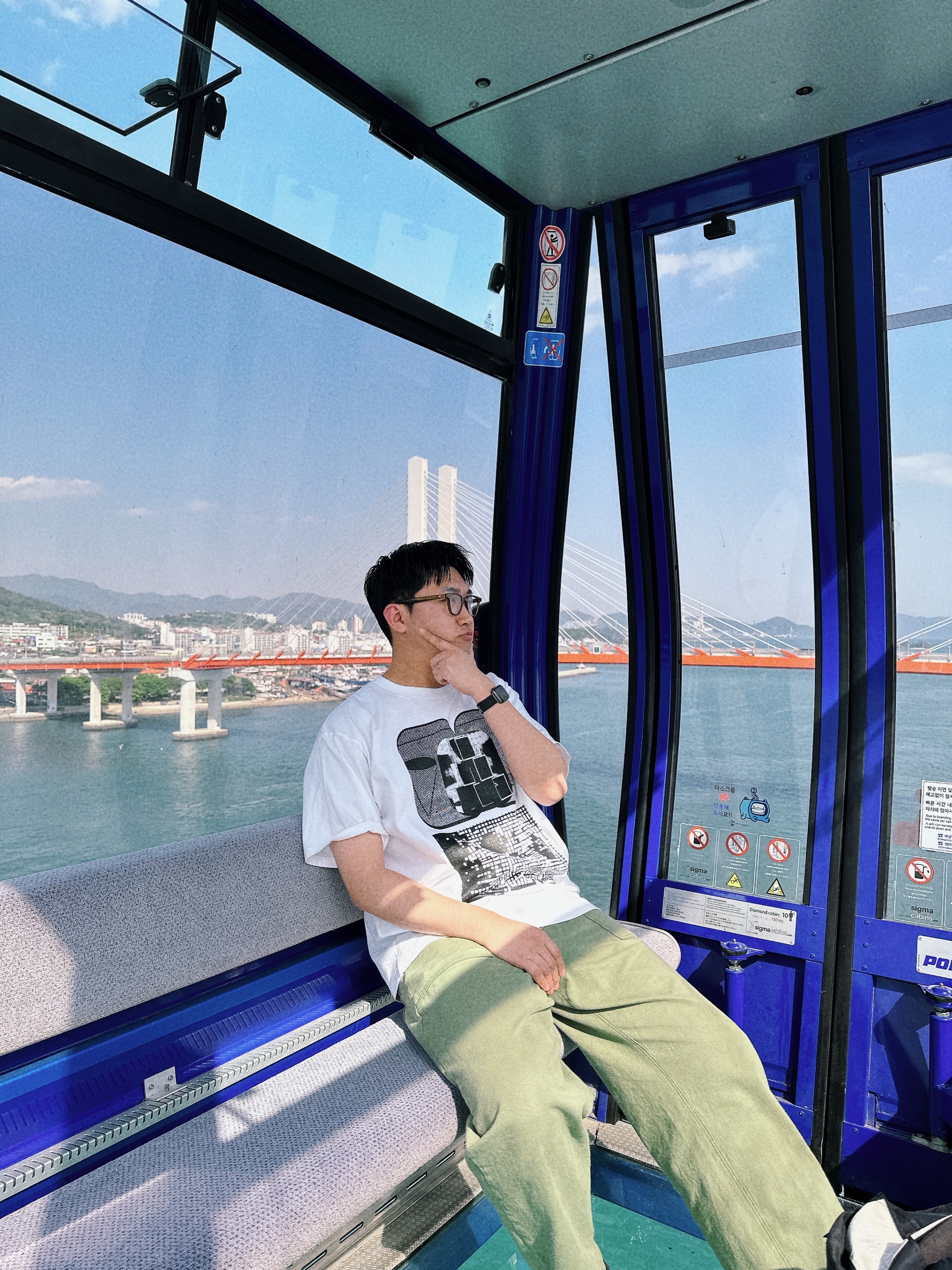 Cav Empt Md Blocked T-Shirt White - 23SS, Asics Jog 100 2 Black 착용 스타일 - 5