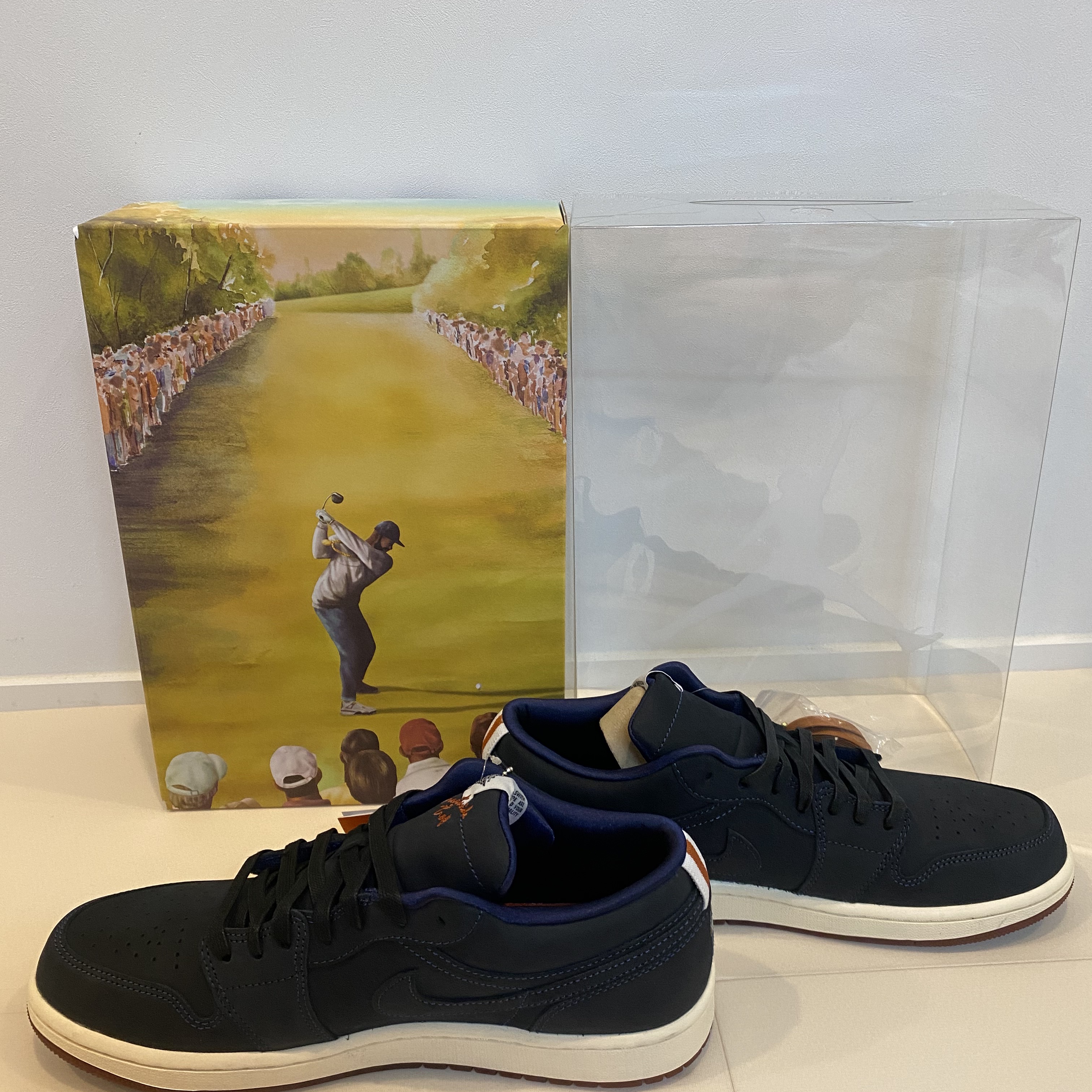Jordan 1 x Eastside Golf Low Midnight Navy 착용 스타일 - 3
