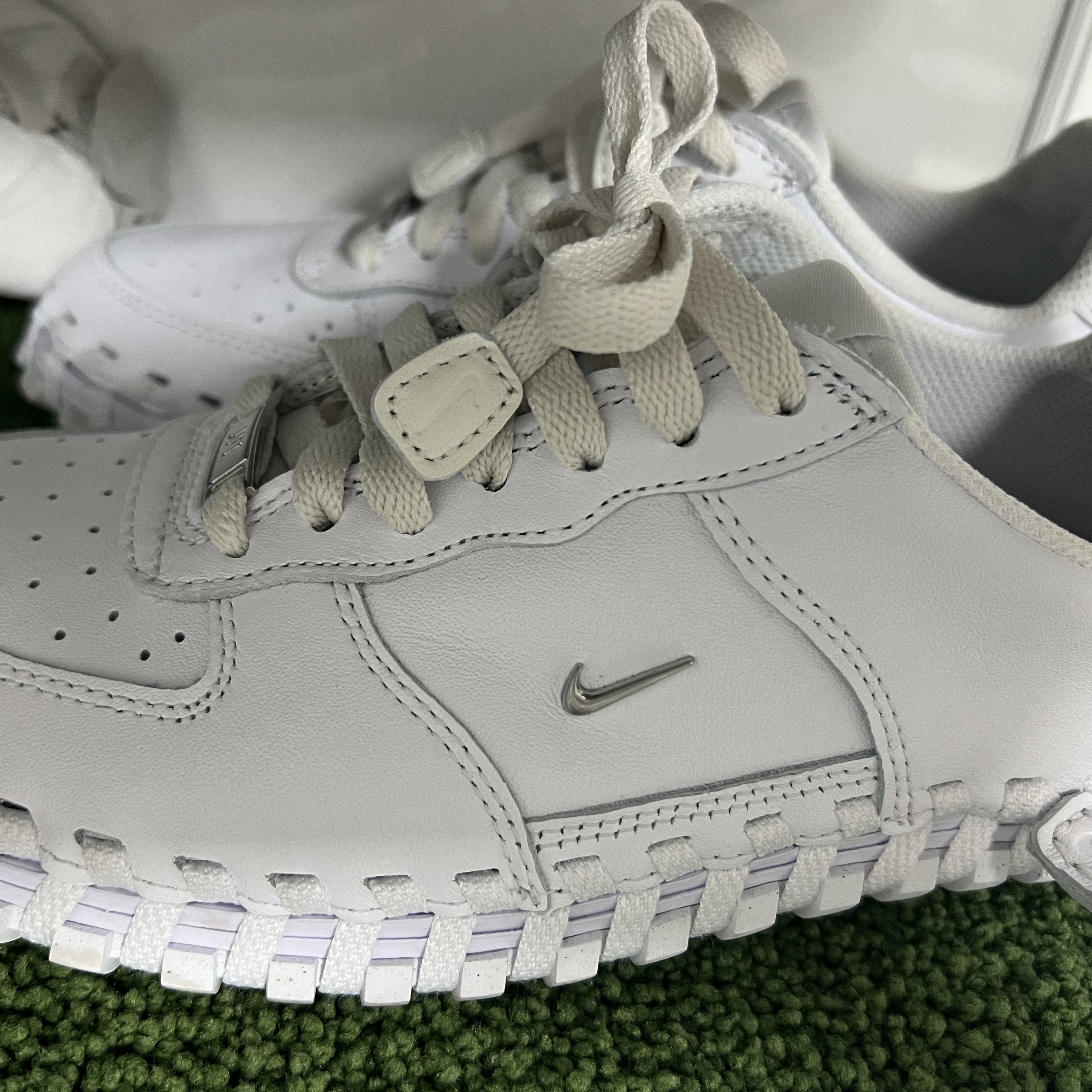 Nike x Jacquemus J Force 1 Low LX SP White 착용 스타일