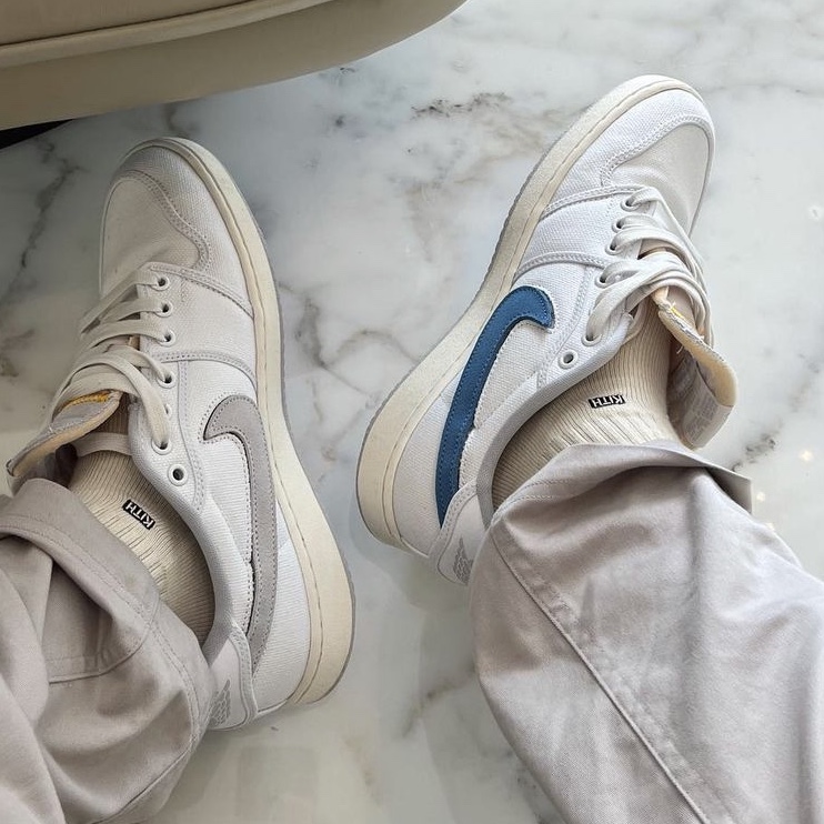 Jordan 1 x Union KO Low White 착용 스타일