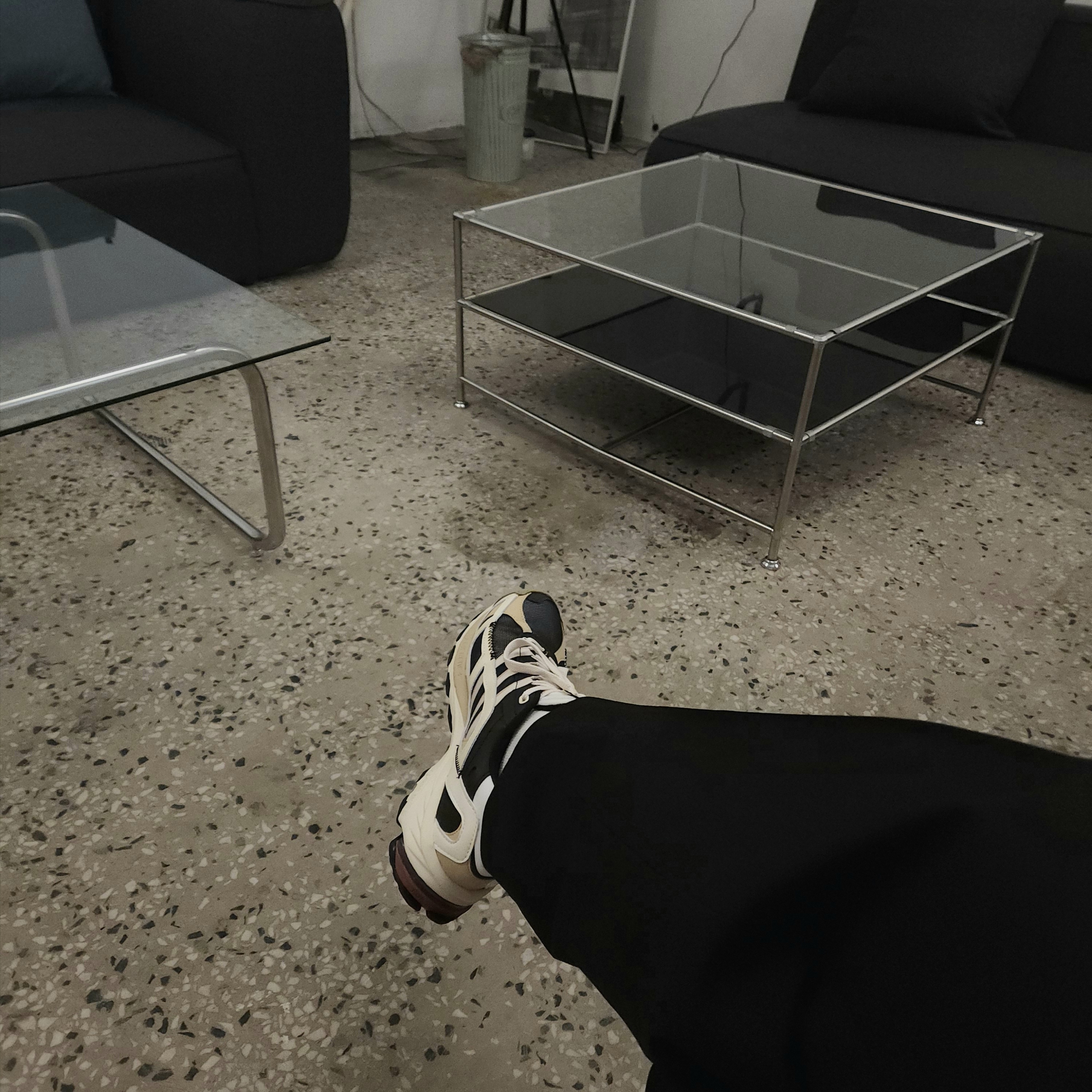 Adidas x Song for the Mute Shadowturf Core Black 착용 스타일
