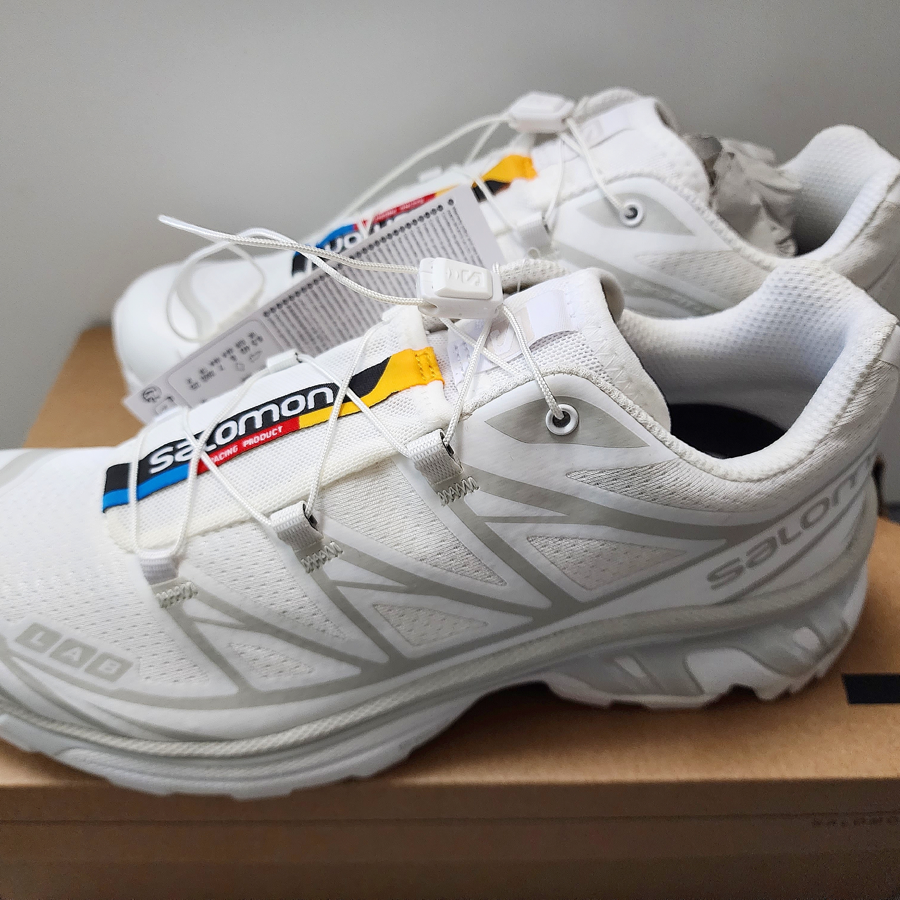 Salomon XT-6 ADV White 착용 스타일 - 1
