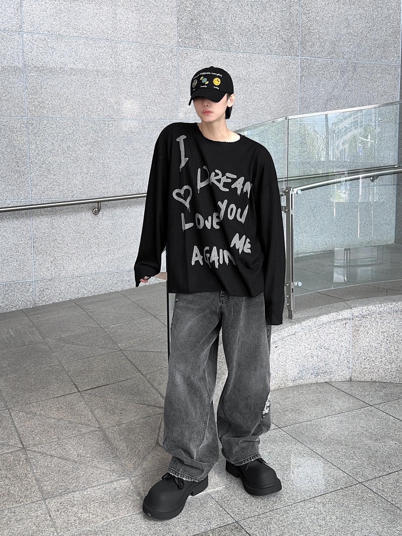 Balenciaga Steroid Derby Black 착용 스타일 - 5
