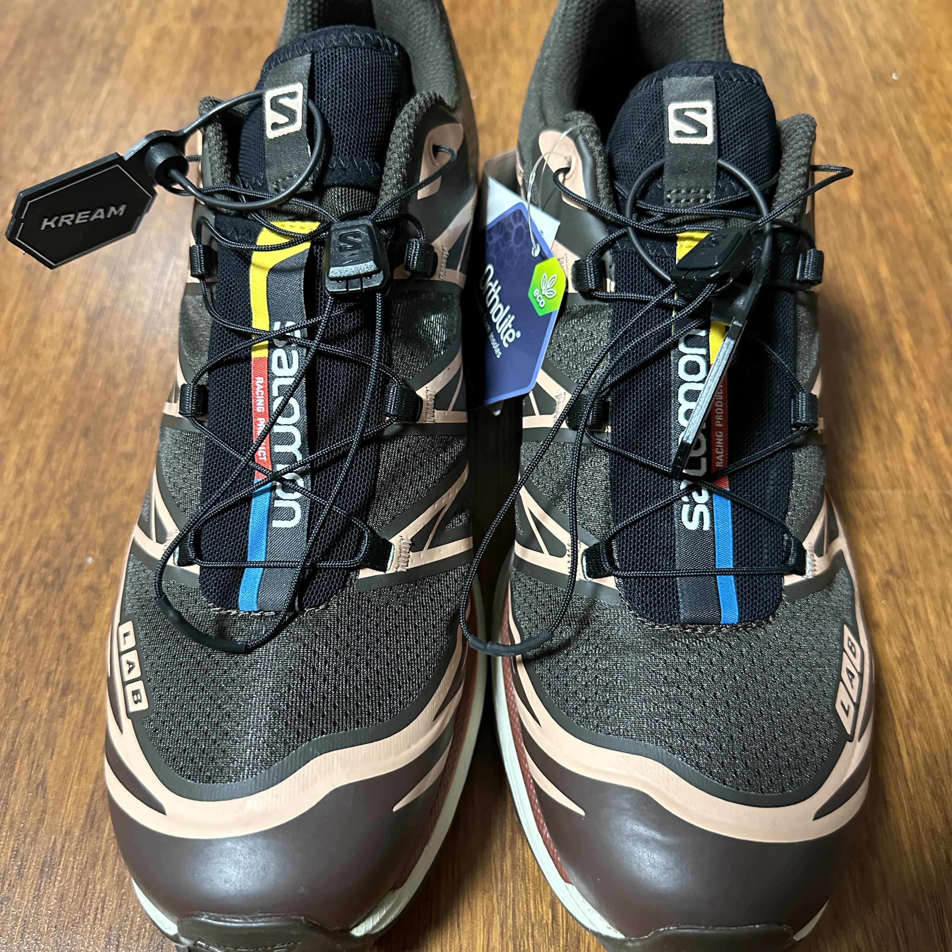 Salomon XT-6 Delicioso Chocolate Fondant 착용 스타일