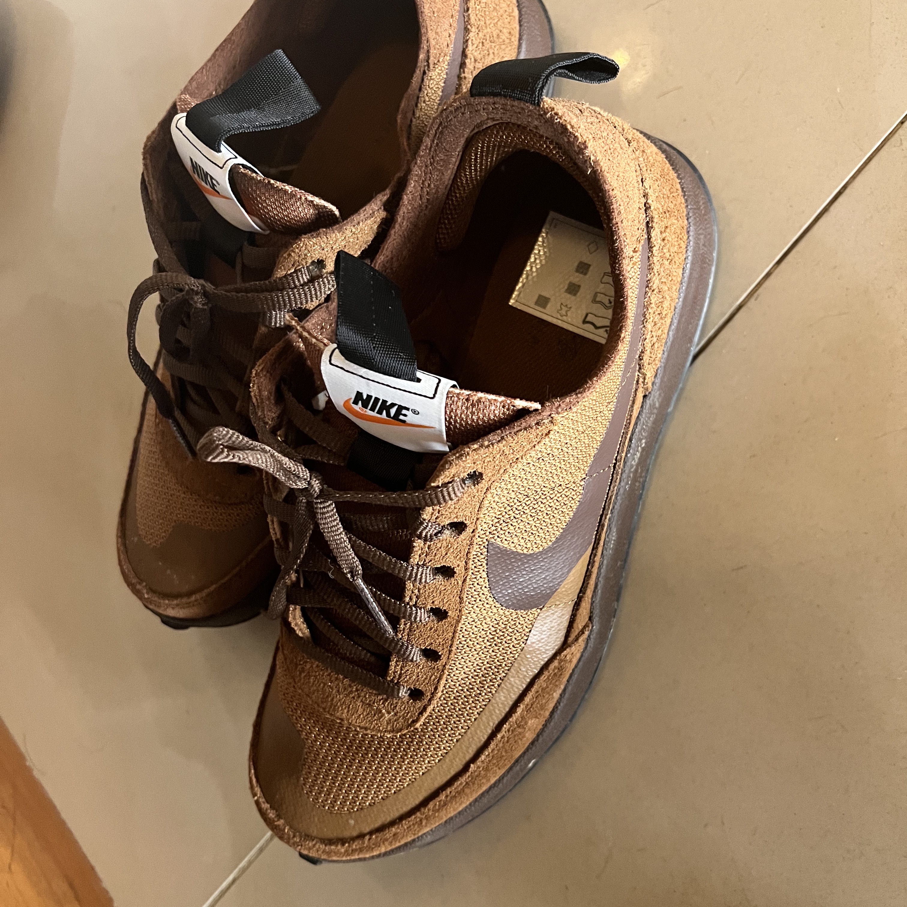 Nike x Tom Sachs General Purpose Shoe Brown 착용 스타일