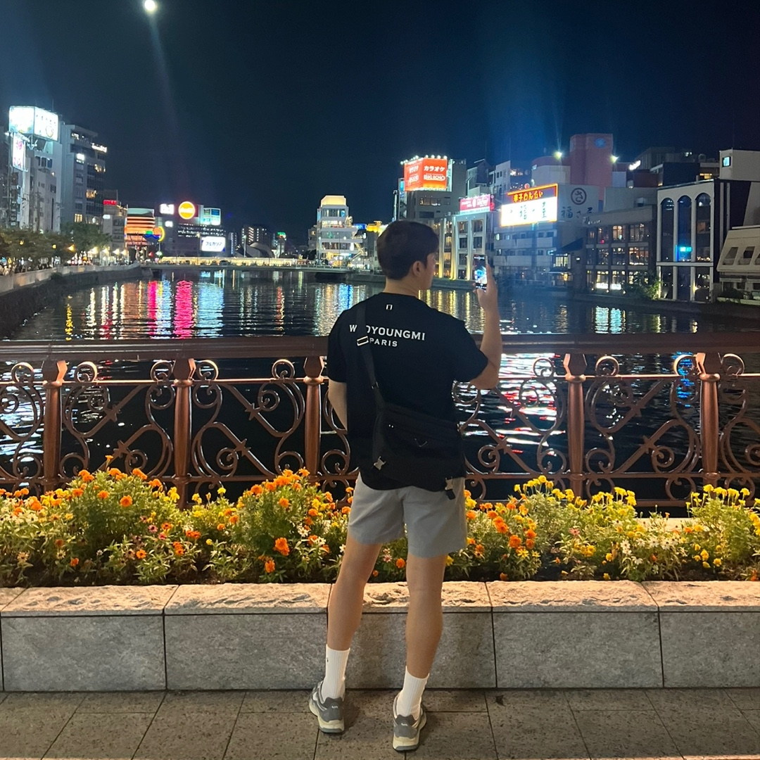 Wooyoungmi Cotton Back Logo T-shirt Black - 23SS, Nike P-6000 Flat Pewter Light Iron Ore 착용 스타일